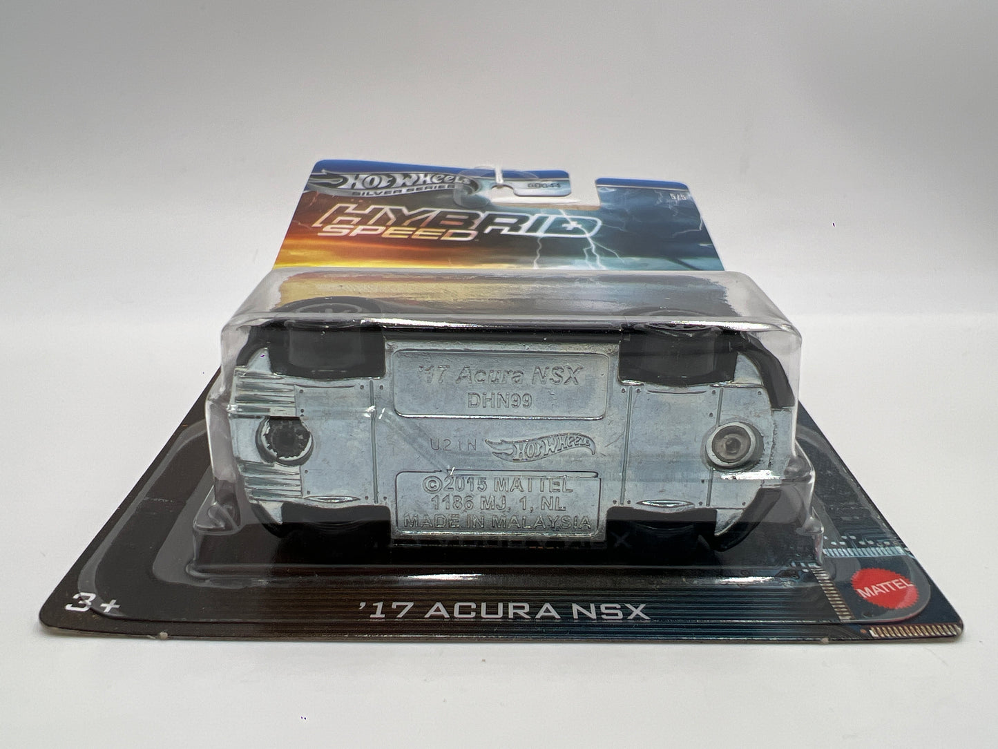 2025 Hot Wheels Silver Series Hybrid Speed #5 17 Acura NSX Black 152A