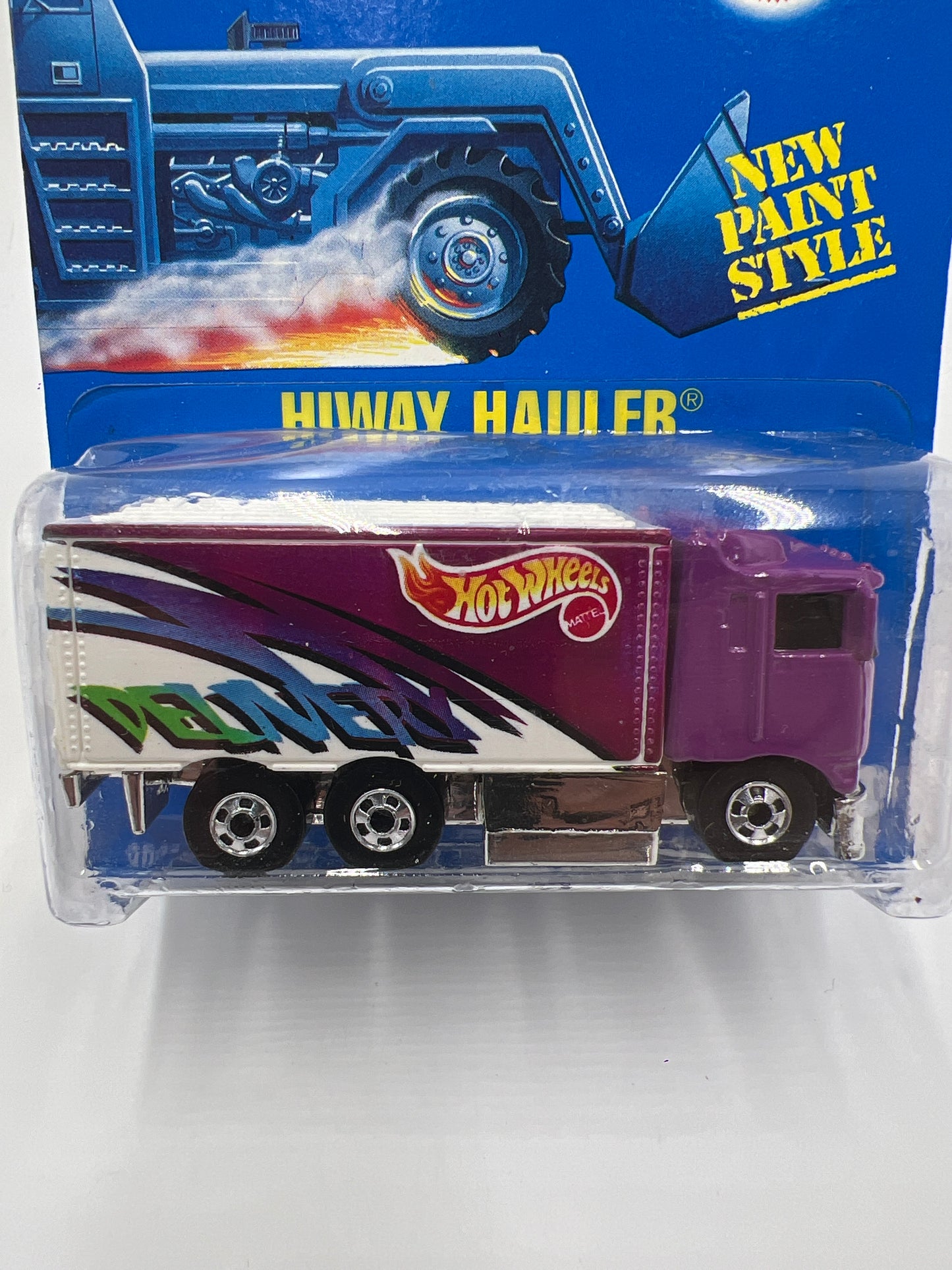 1991 Hot Wheels Collector #238 Hiway Hauler Purple