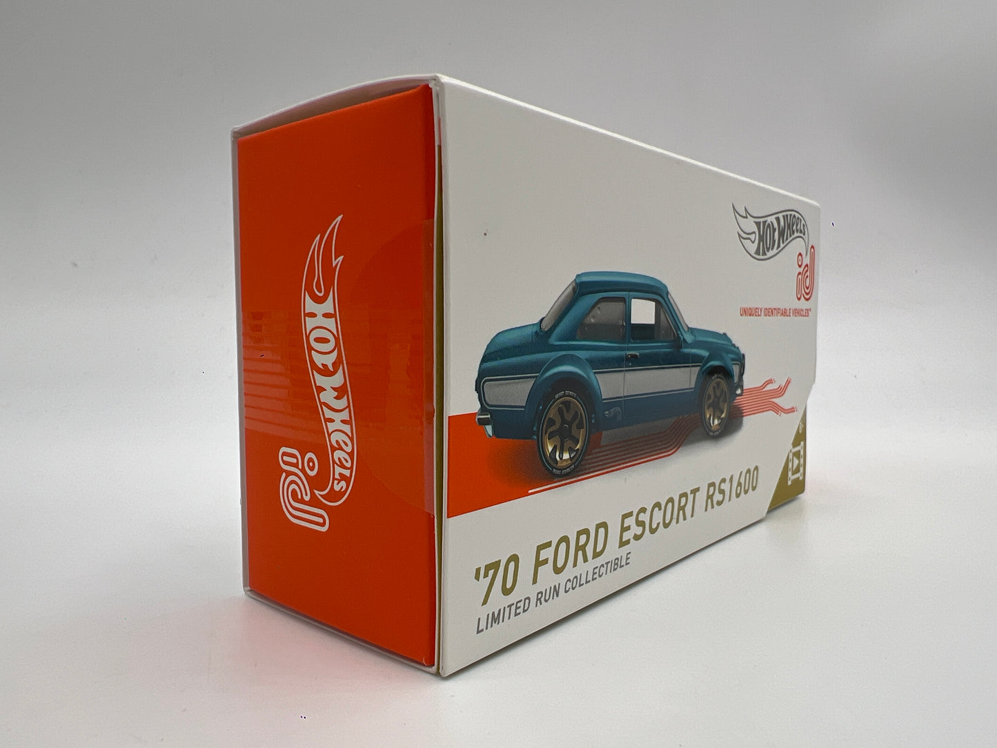 Hot Wheels iD Screen Time Series 1 #2 70 Ford Escort RS1600 Light Blue Sealed
