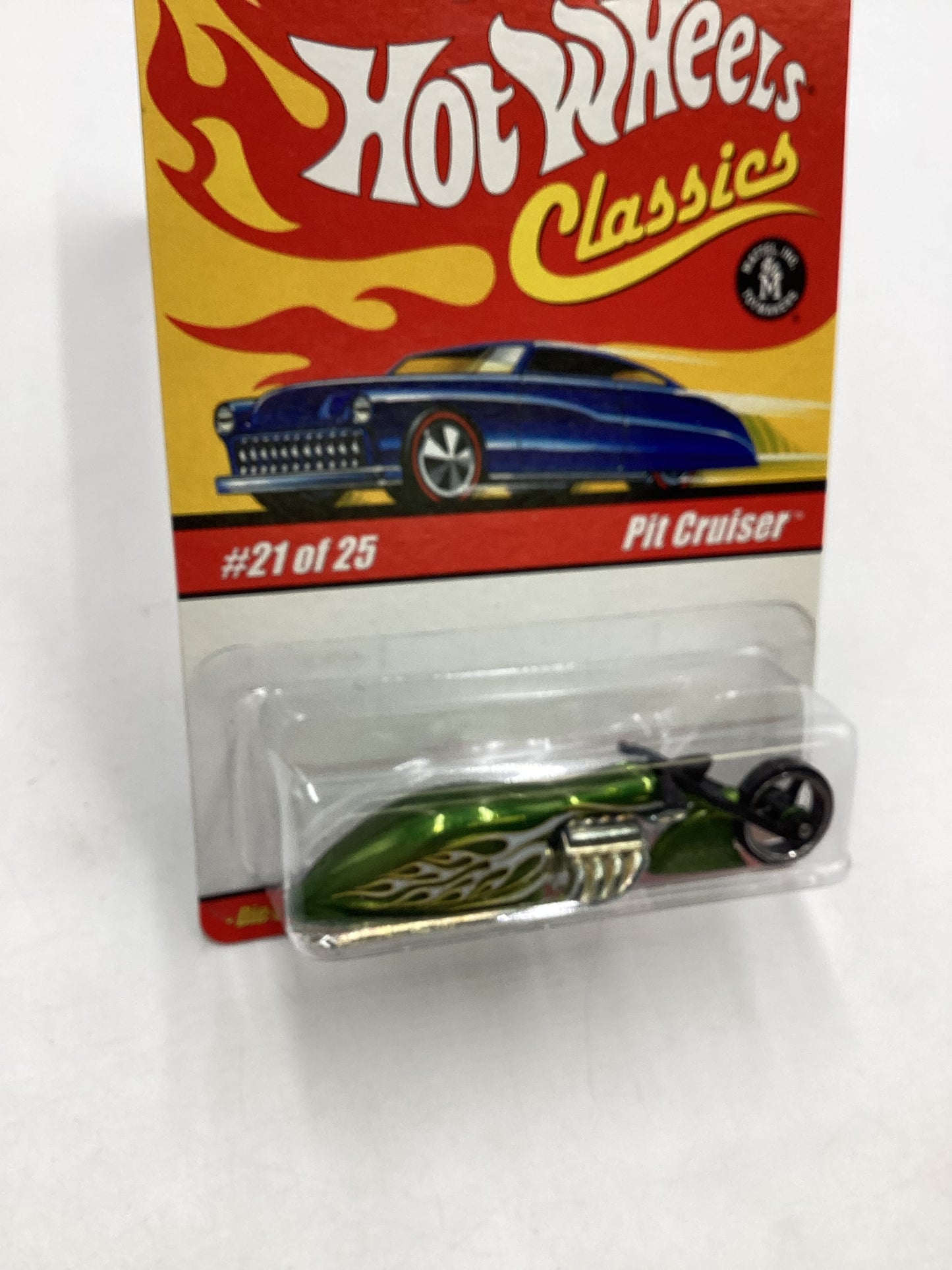 Hot wheels Classics Series 1 #21 Pit Cruiser Lt Green (SR)