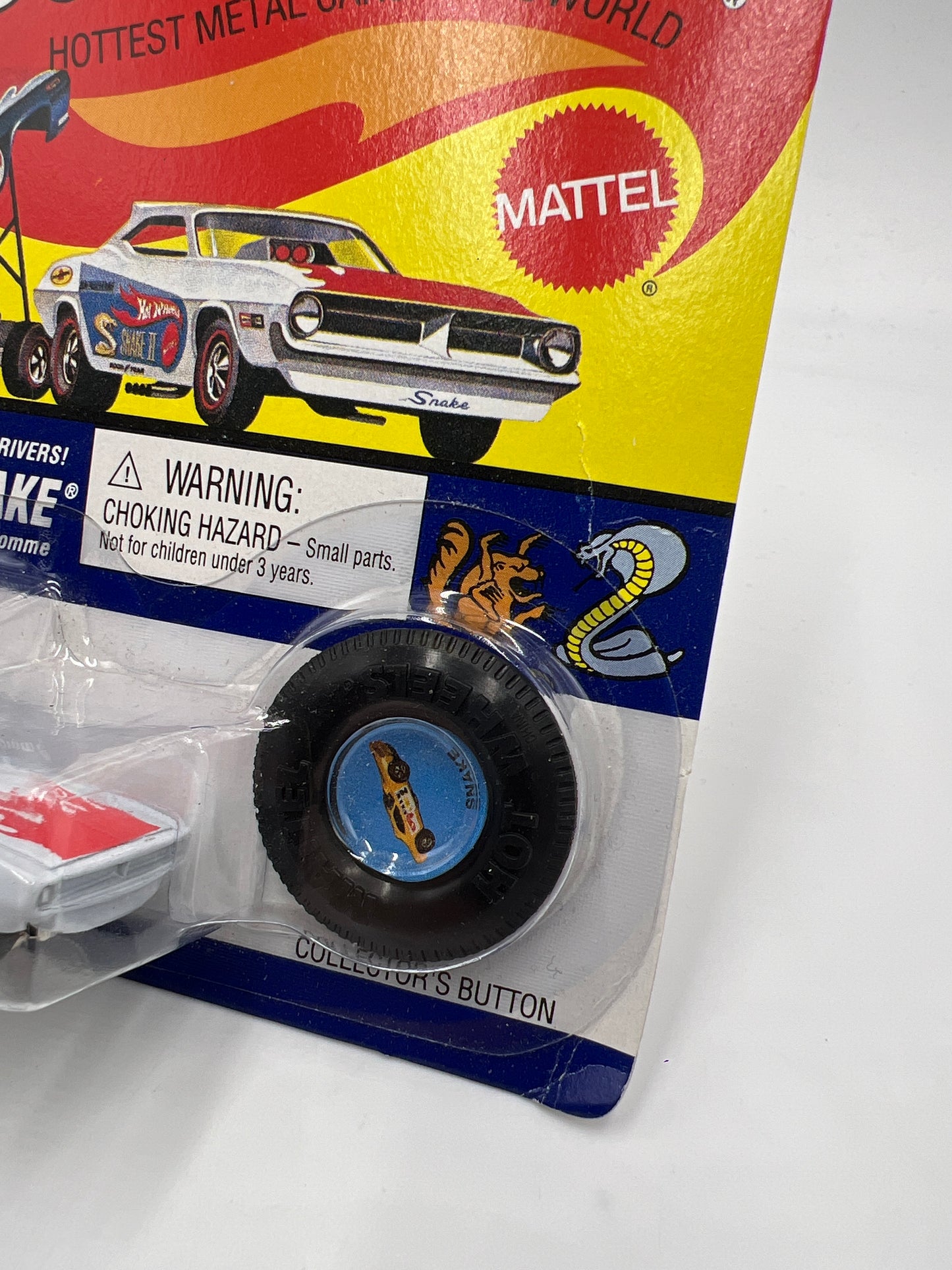 Hot Wheels Vintage Collection Mongoose Vs. Snake Don Prudhomme The Snake II White #1