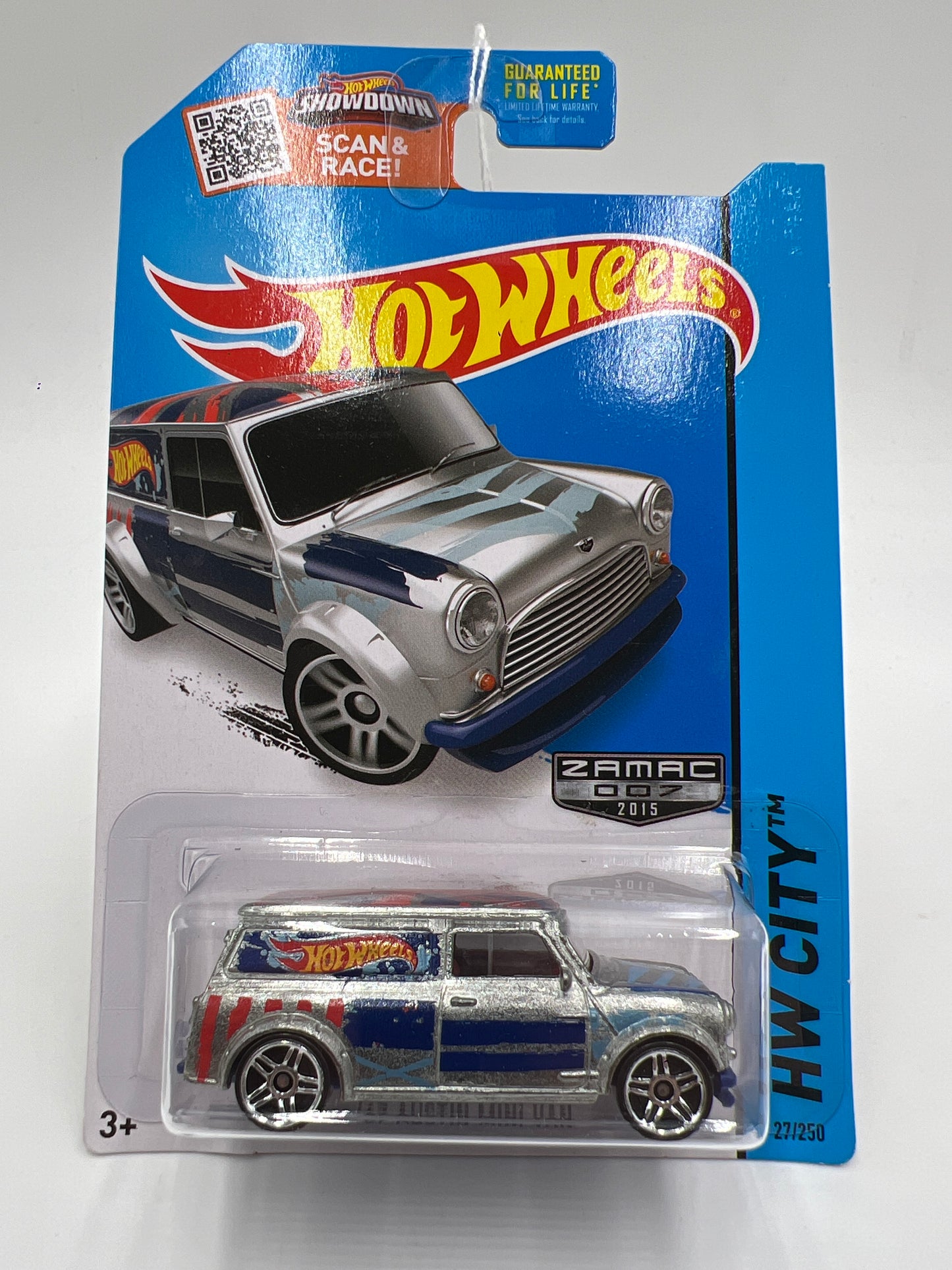 2015 Hot Wheels Walmart Exclusive Zamac 7 #27 67 Austin Mini Van 145C