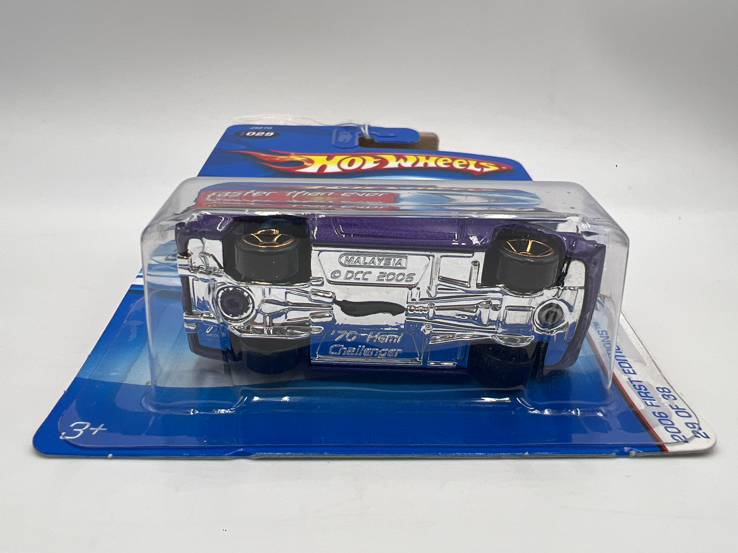 2006 Hot Wheels Faster Than Ever First Editions #29 70 Dodge Challenger Hemi Purple 40B