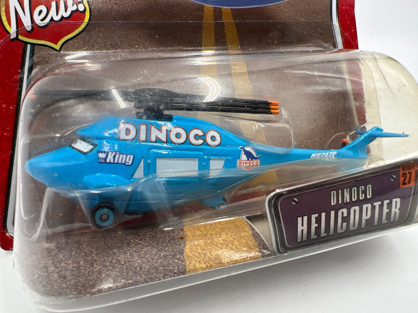 Disney Pixar The World Of Cars #27 Dinoco Helicopter 2
