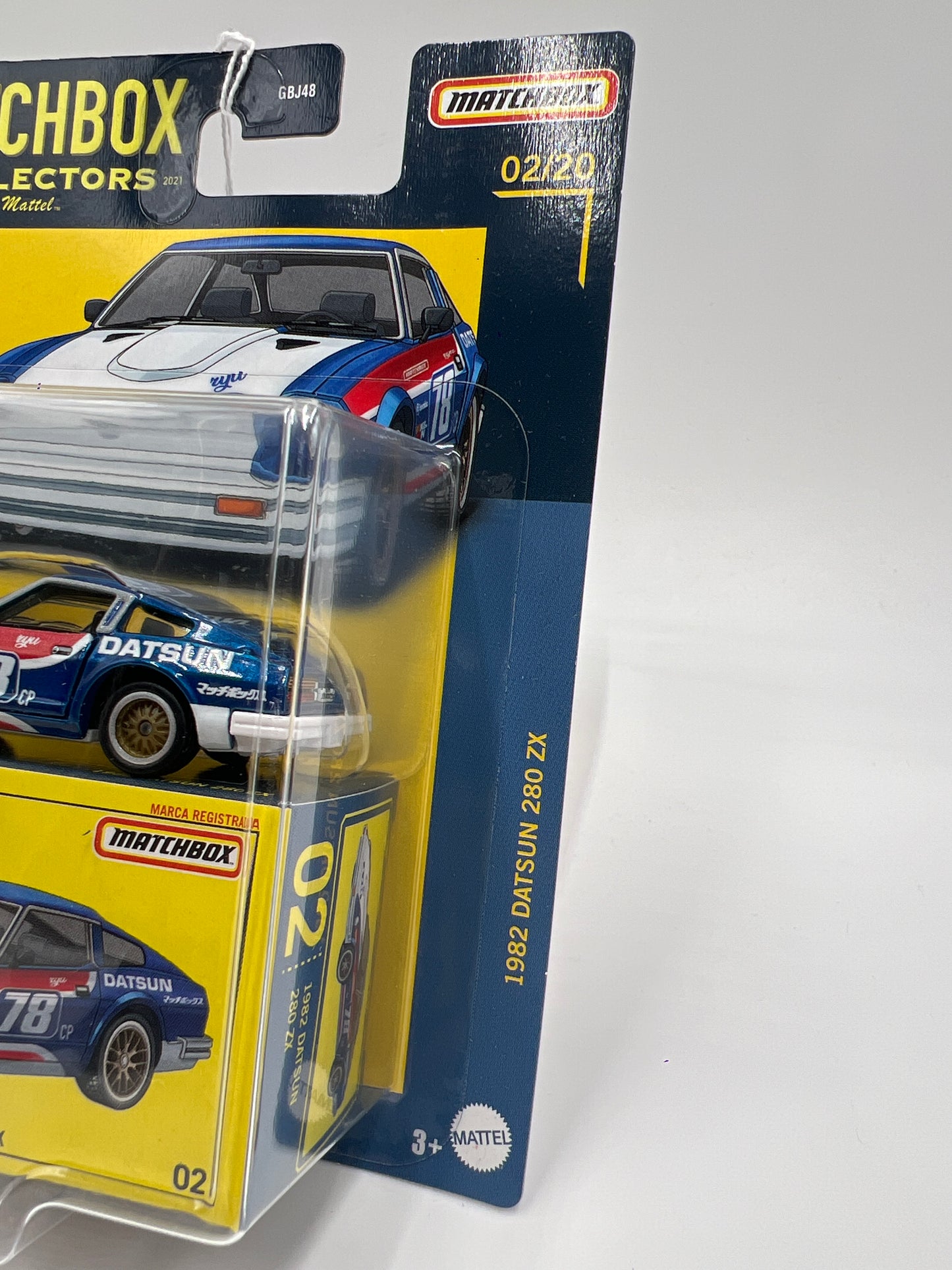 Matchbox Collectors #2 1982 Datsun 280 ZX Blue 169O