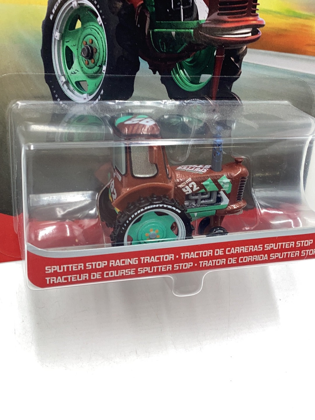 Disney Pixar Cars Splitter Stop Racing Tractor