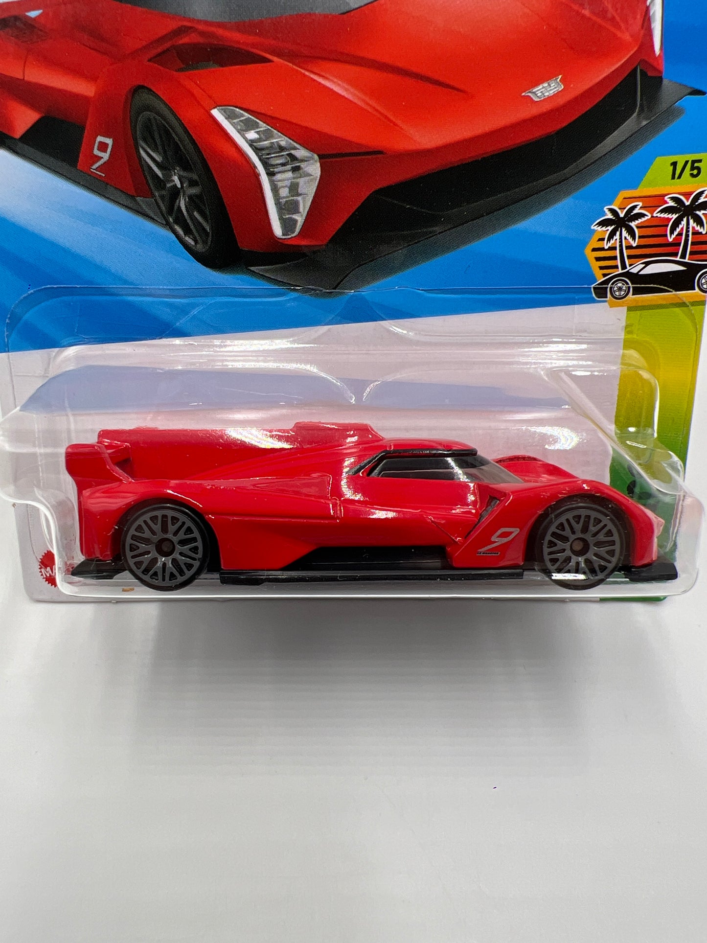 2025 Hot Wheels M Case Exotics #99 Cadillac Project GTP Hypercar Red 56B