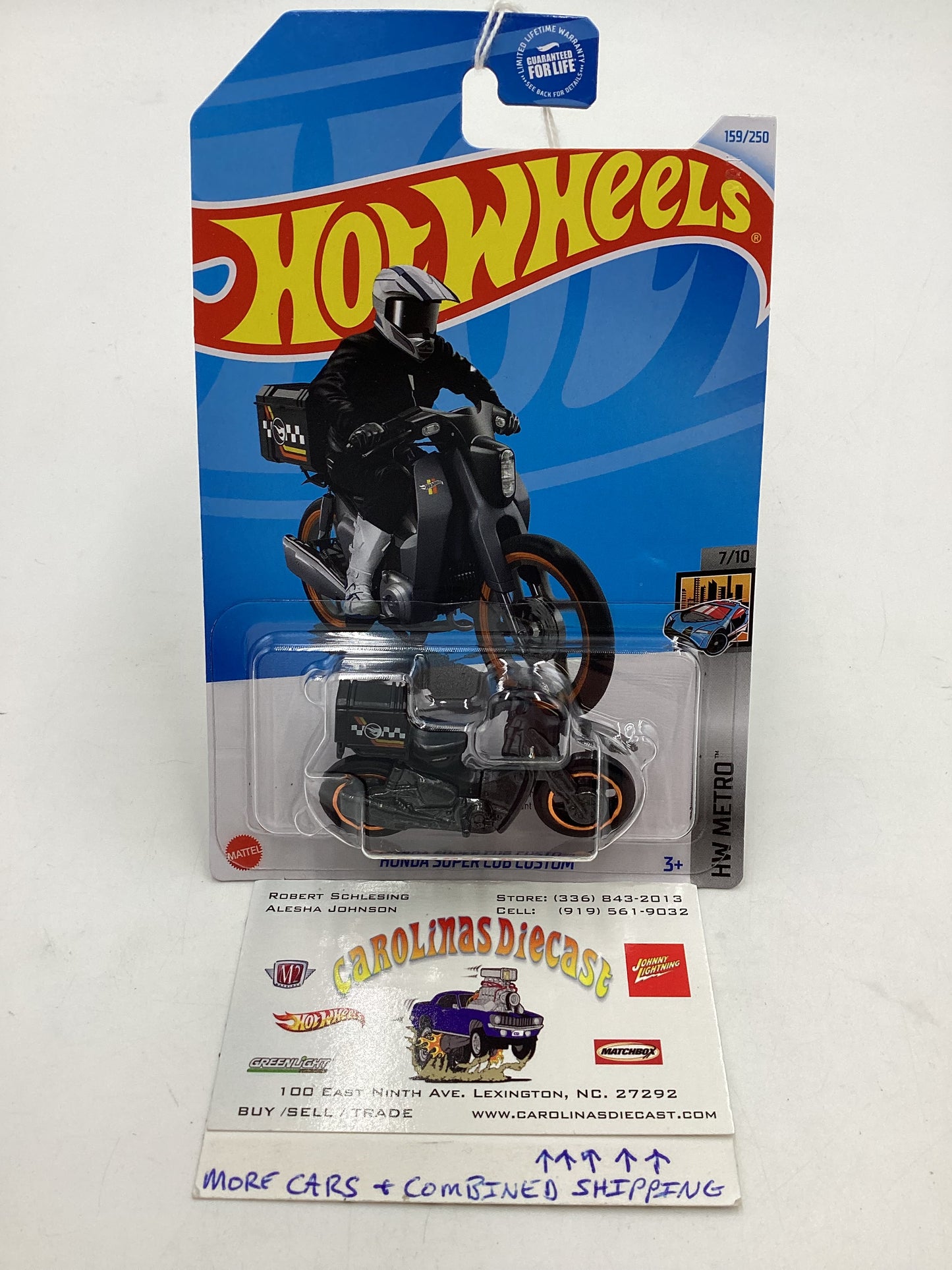 2024 Hot Wheels J case treasure hunt Thunt #159 Honda SuperCub Custom 277A