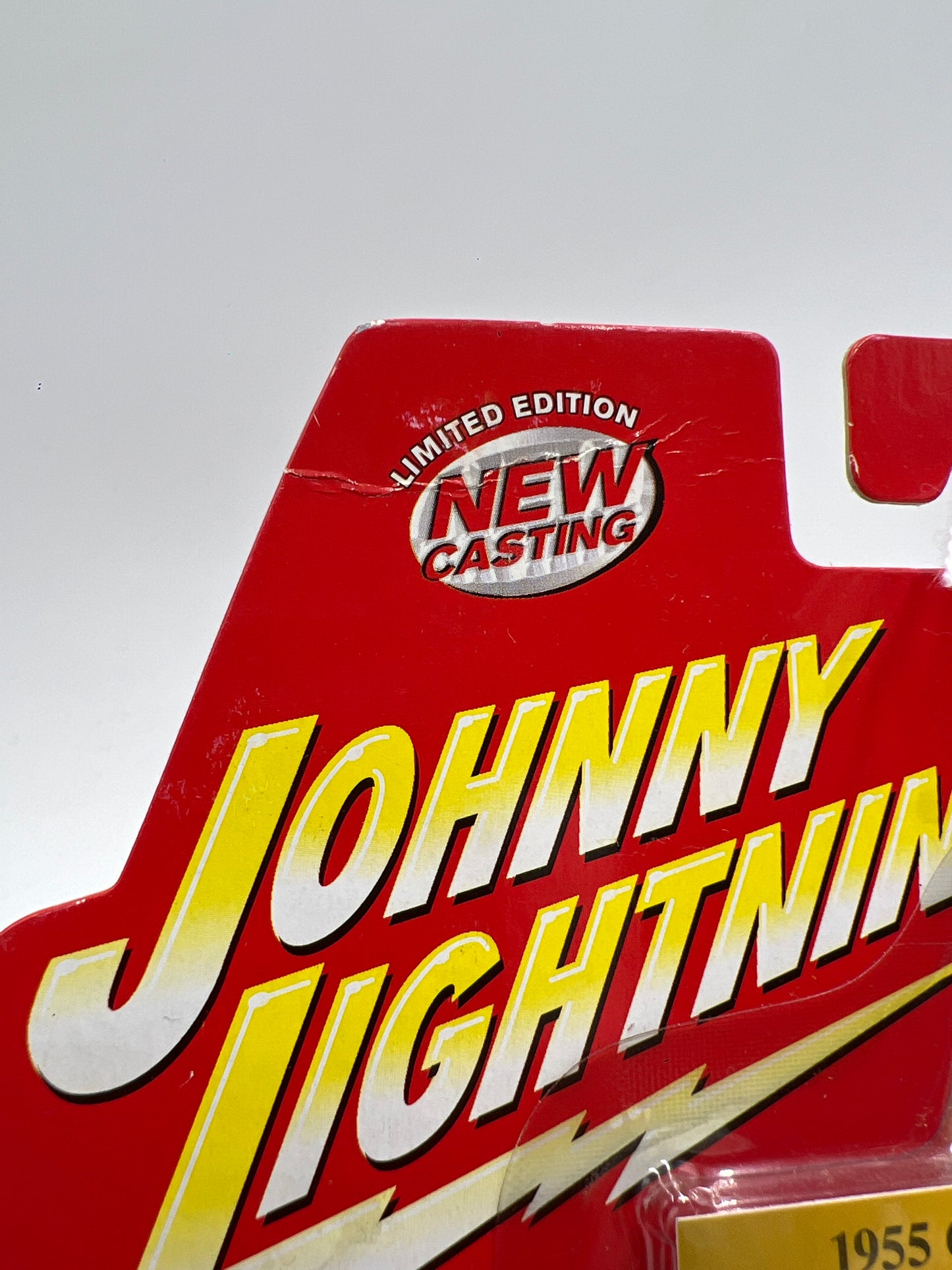 Johnny Lightning Classic Gold Collection 1955 Chevy 2-Door Sedan Yellow 222F