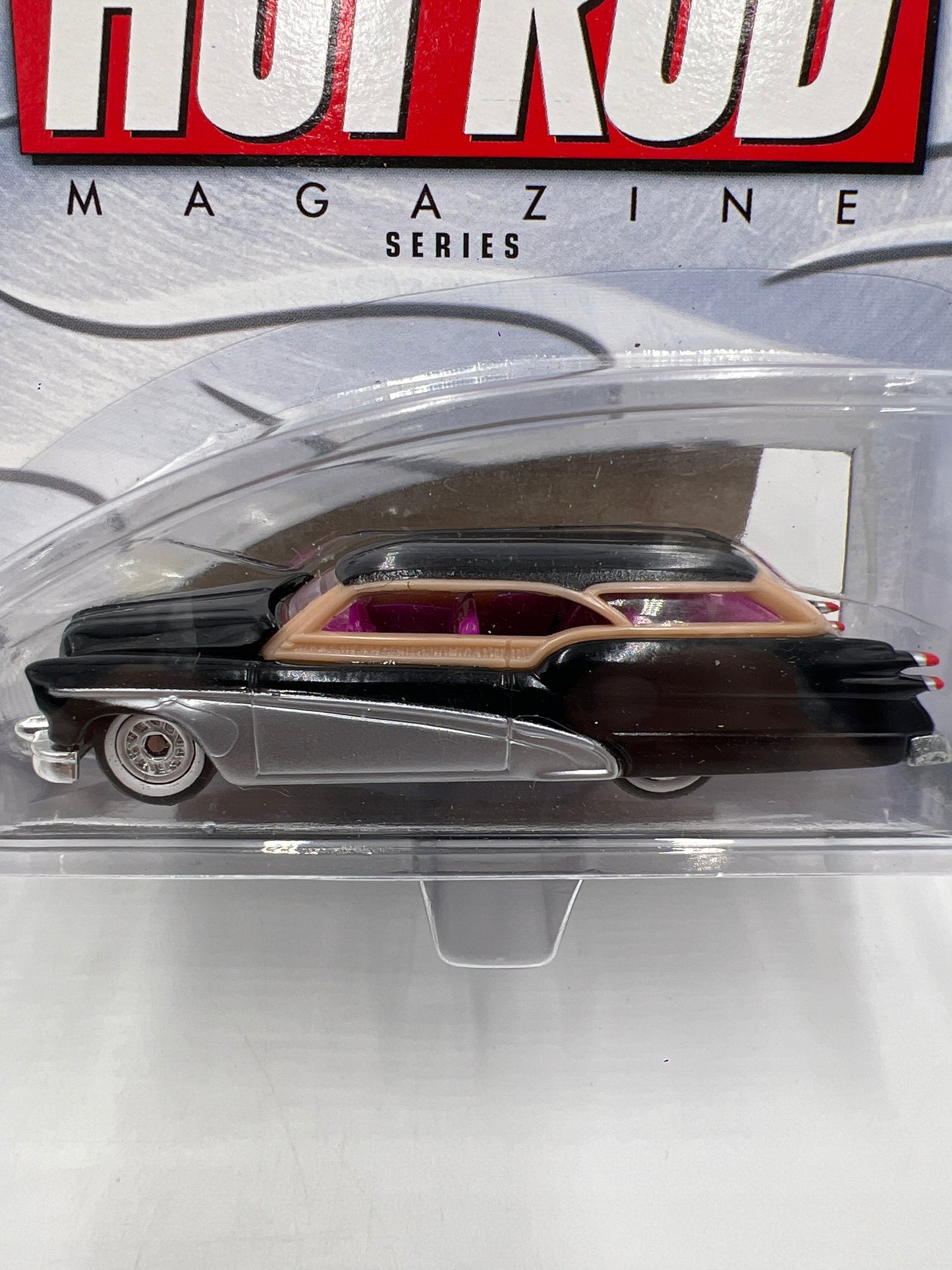 Hot Wheels Premium 100% Hot Rod Magazine #4 Elwoody Black/Silver 242G