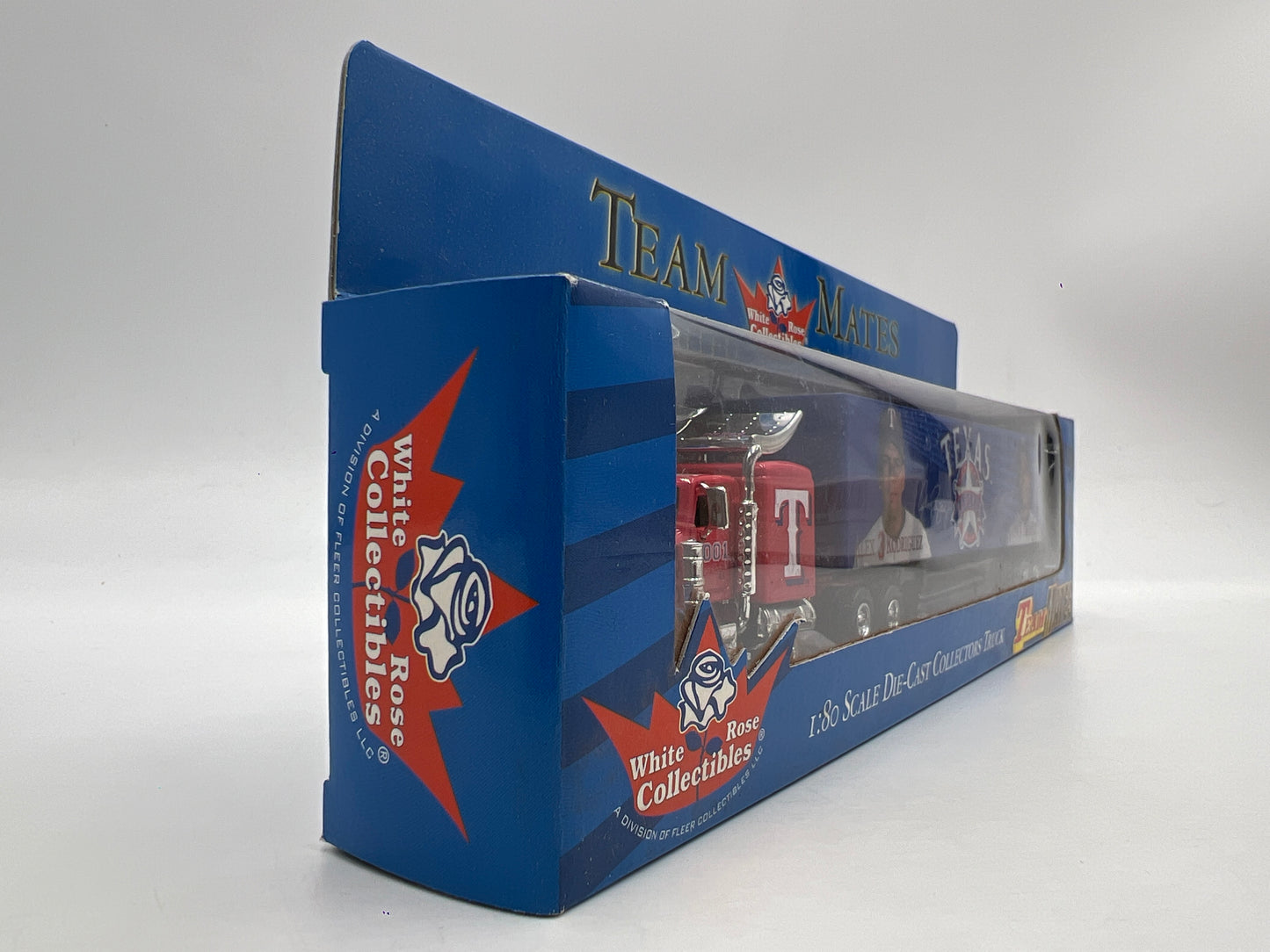 2001 White Rose Collectibles 1/80 Scale Team Mates Limited Edition Texas Rangers Semi