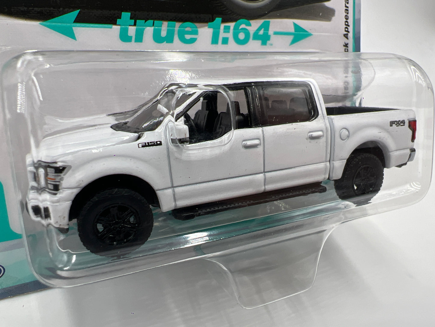 2025 Auto World Muscle Trucks Release 1 Version A 2020 Ford F-150 Black Appearance Package White 183D