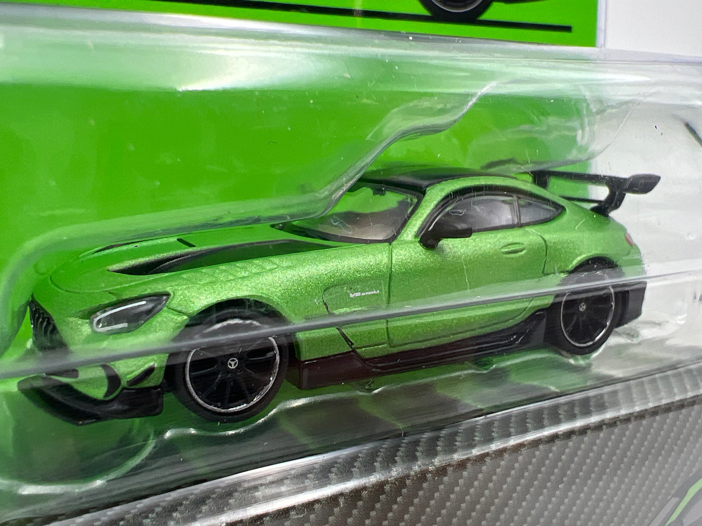 Tarmac Works Mijo Exclusives Mercedes-Benz AMG GT Black Series Green 238G