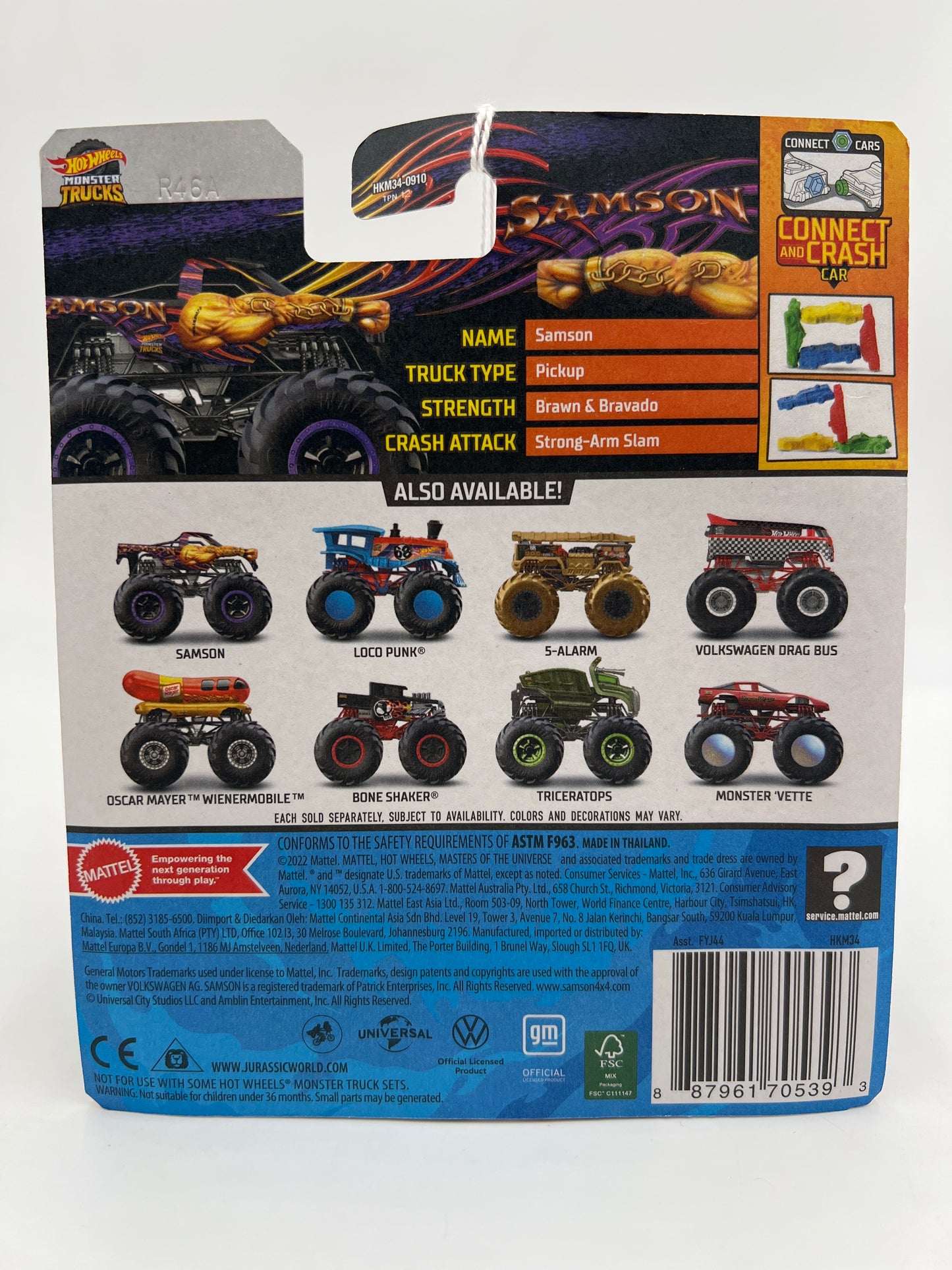 2023 Hot Wheels Monster Trucks Leading Legends #2 Samson 132i