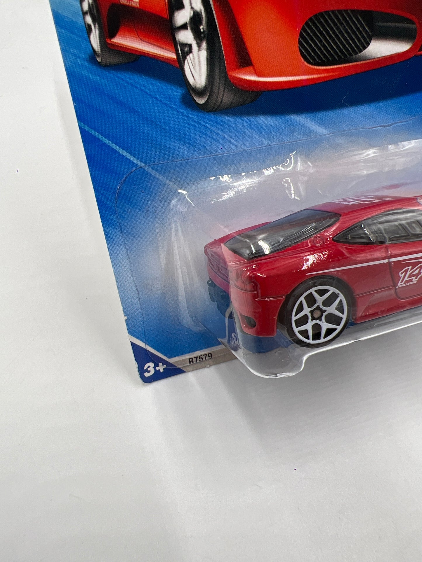 2010 Hot Wheels Racing #154 Ferrari F430 Challenge W/Protector SR