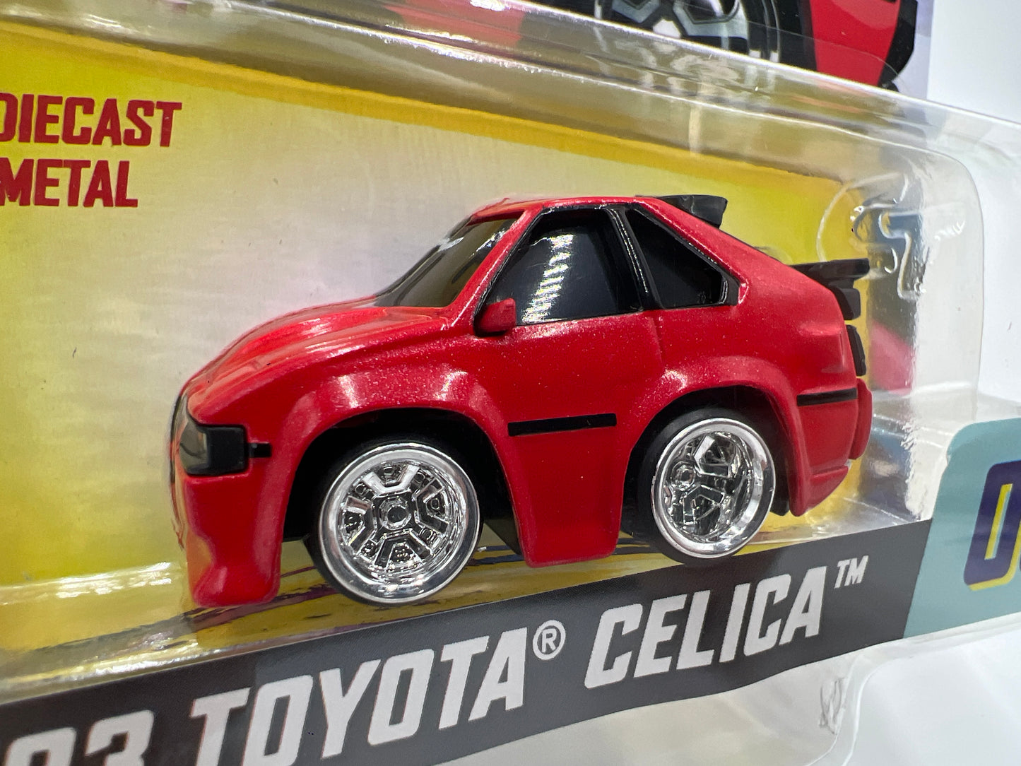 2025 MGA Car Tuned JDM Series 1 #3 83 Toyota Celica Red