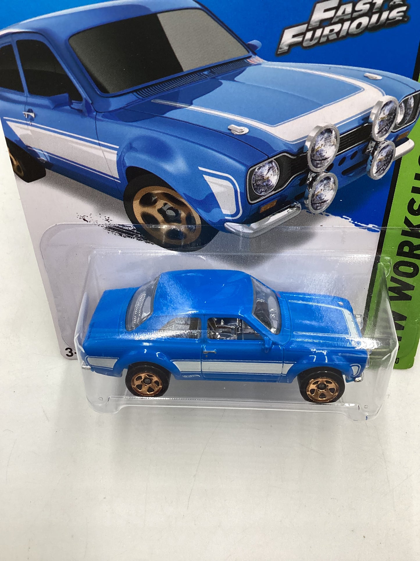 2015 Hot Wheels Workshop #221 70 Ford Escort RS 1600 F&F 70C