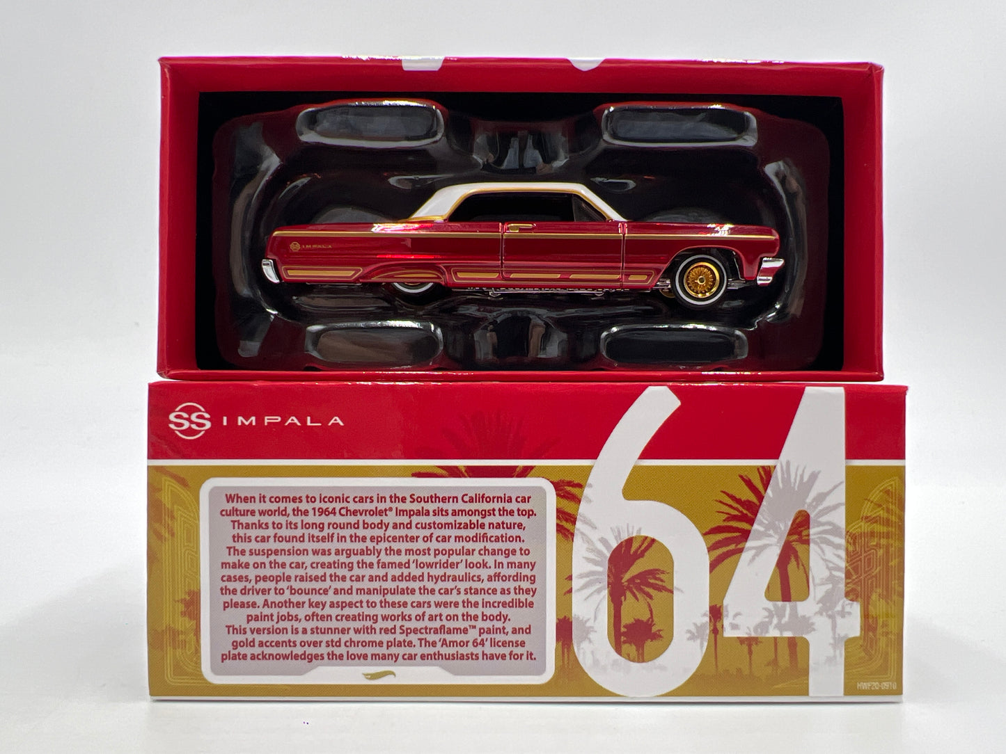 2024 Hot Wheels RLC 1964 Chevrolet Impala Lowrider Red