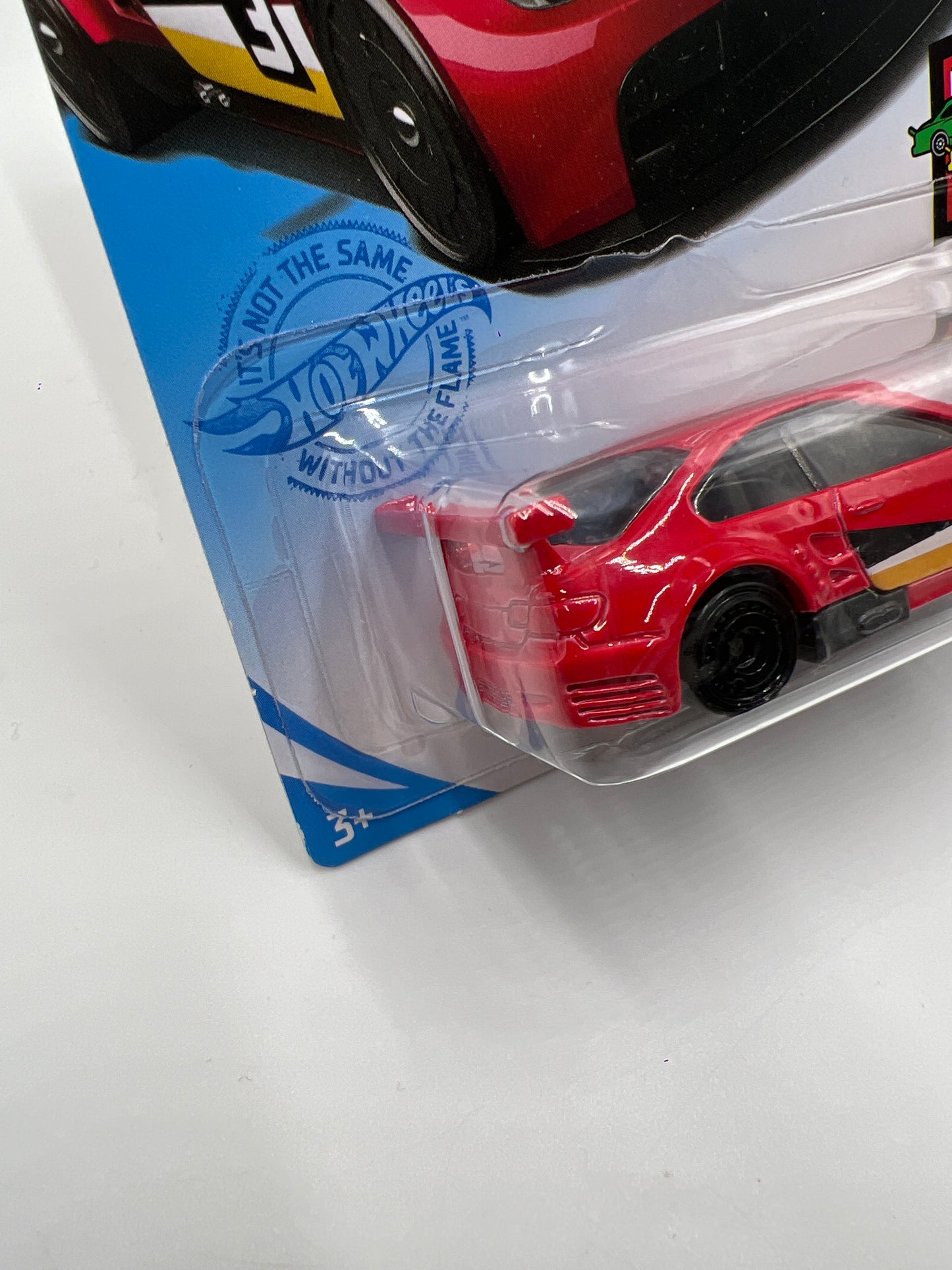 2021 Hot Wheels HW Race Day #57 BMW M3 GT2 Red J-Hook Crease 109C