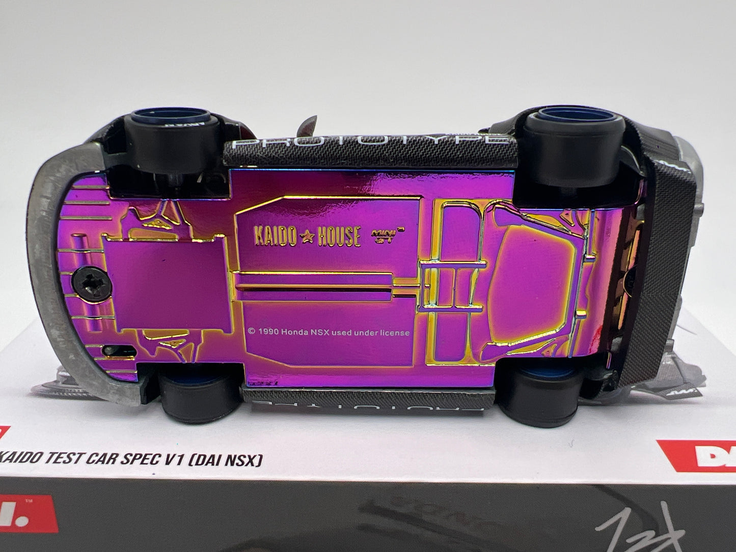Mini GT Kaido House #190 CHASE Honda NSX Kaido Test Car Spec V1 DAI NSX GReddy