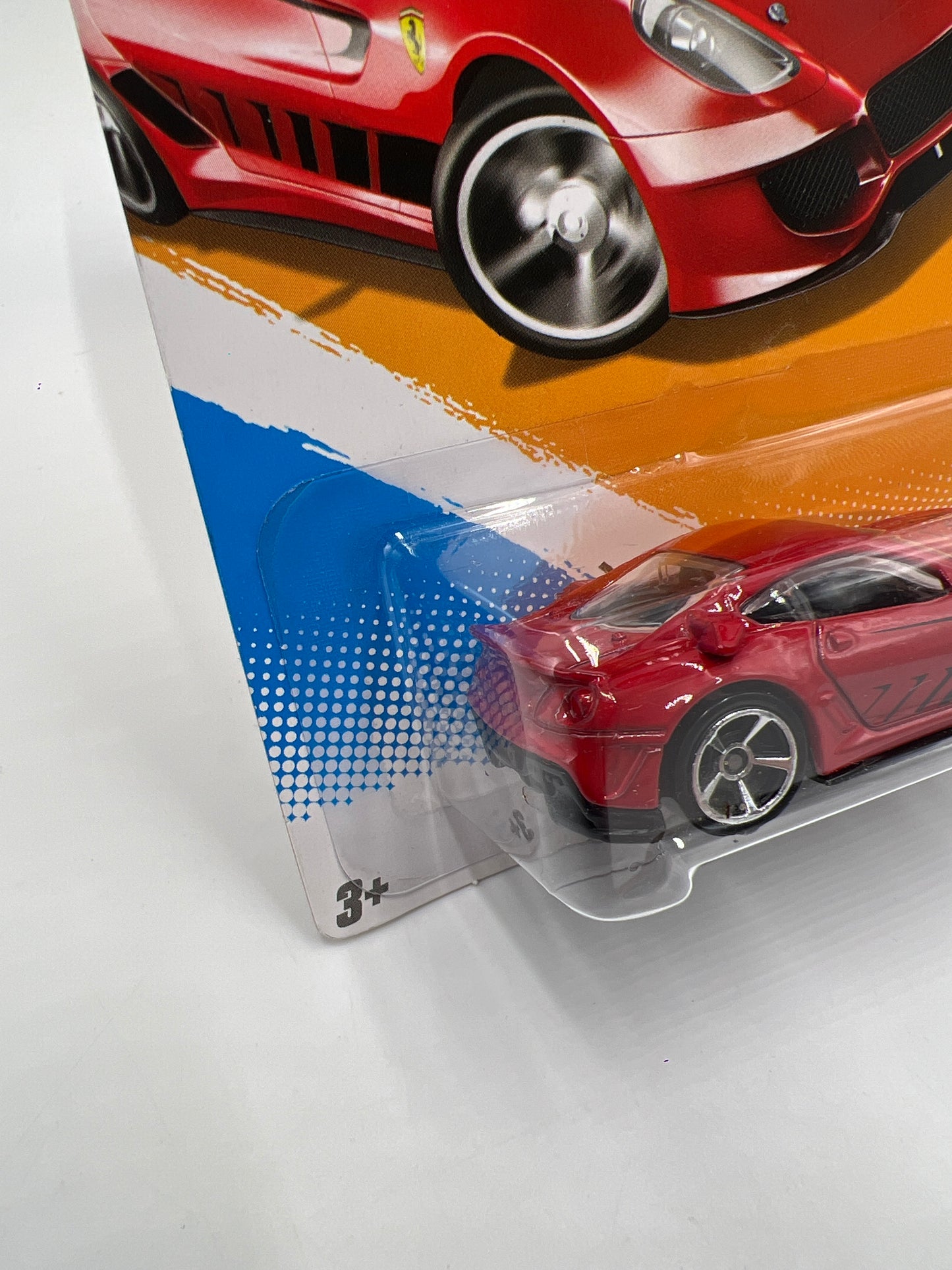 2012 Hot Wheels All Stars #125 Ferrari 599XX Red W/Protector 2