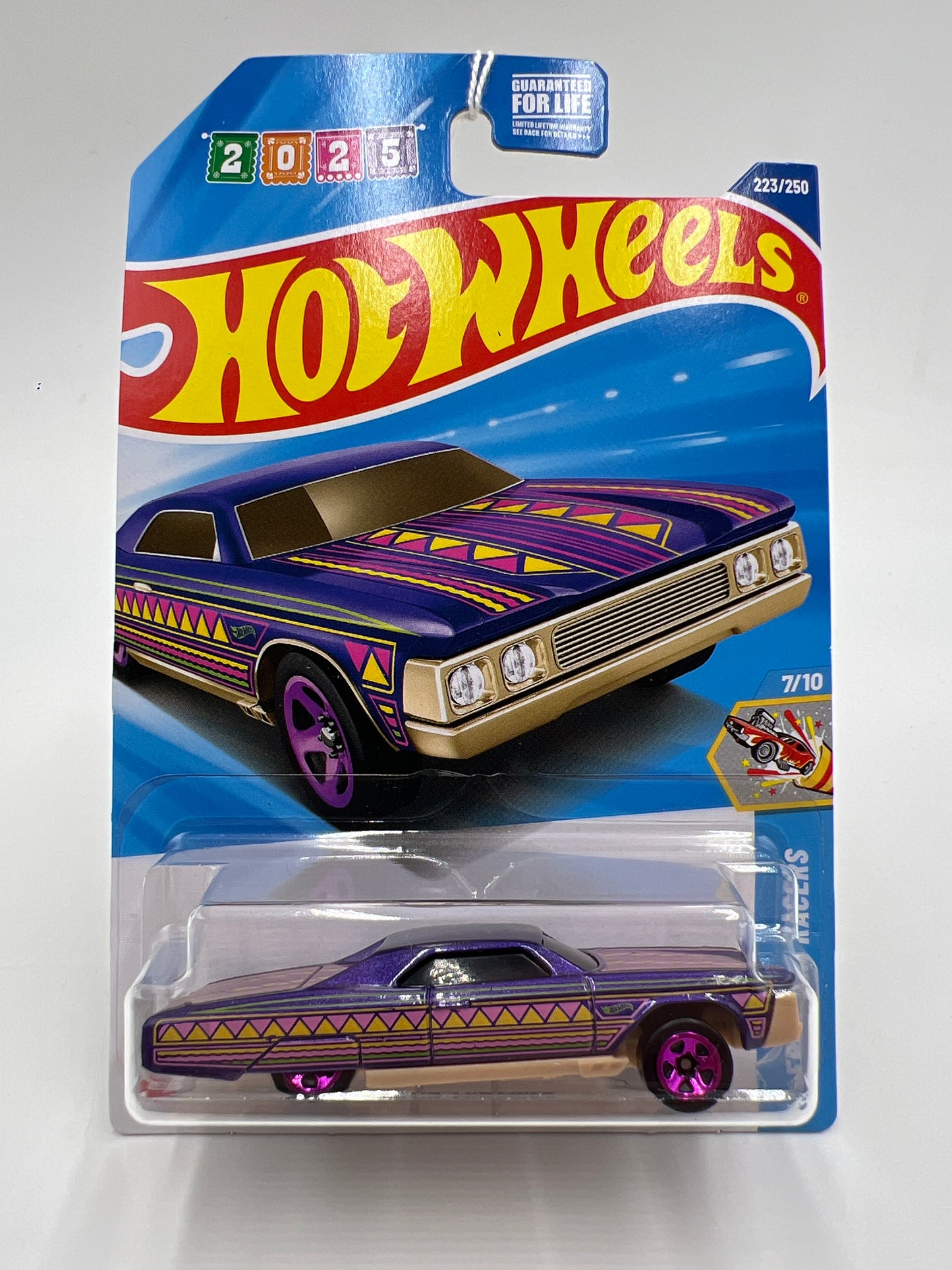 2025 Hot Wheels M Case Celebration Racers #223 Layin Lowrider Purple