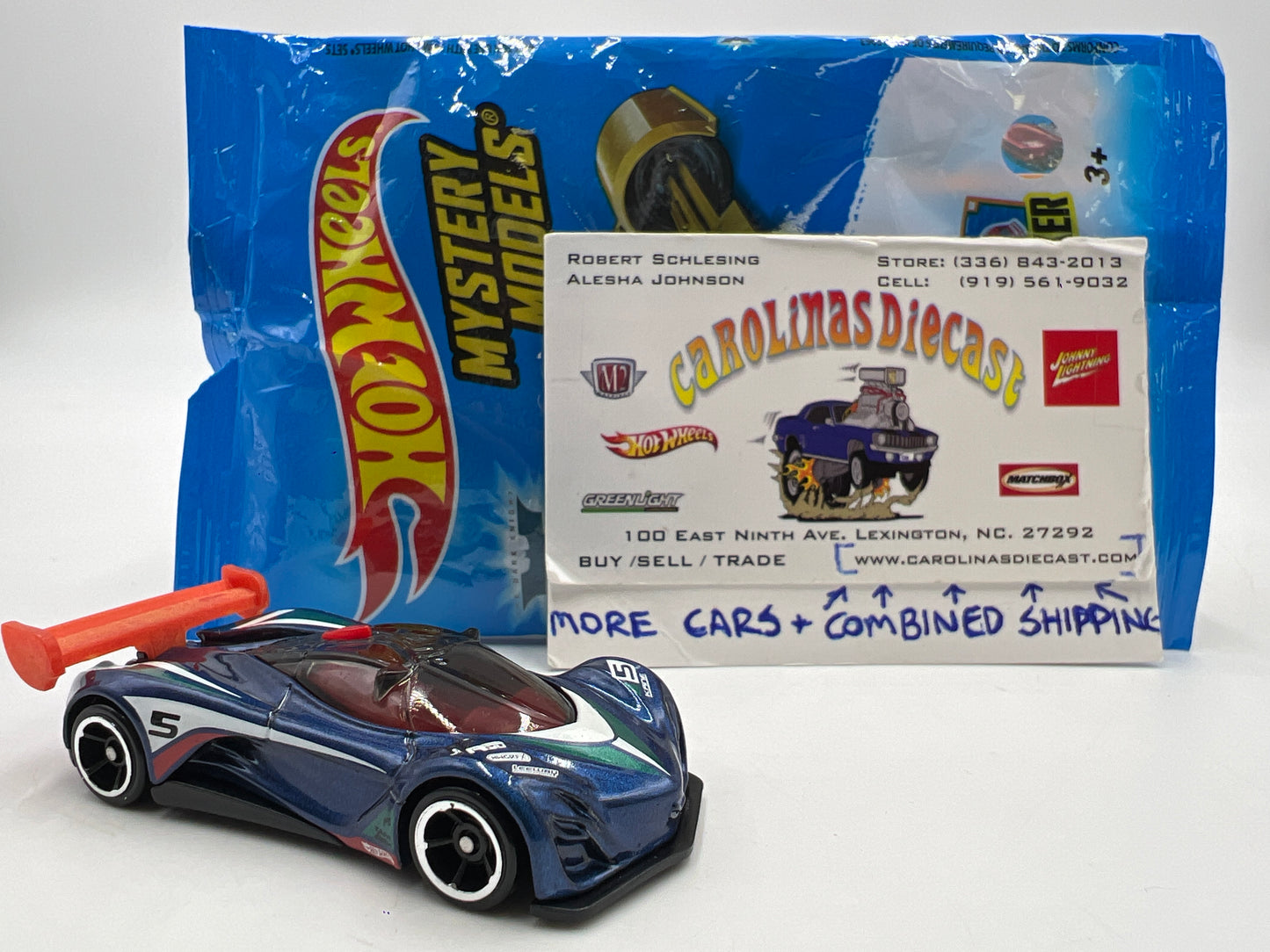 2017 Hot Wheels Mystery Models Series 1 #11 Mazda Furai Blue