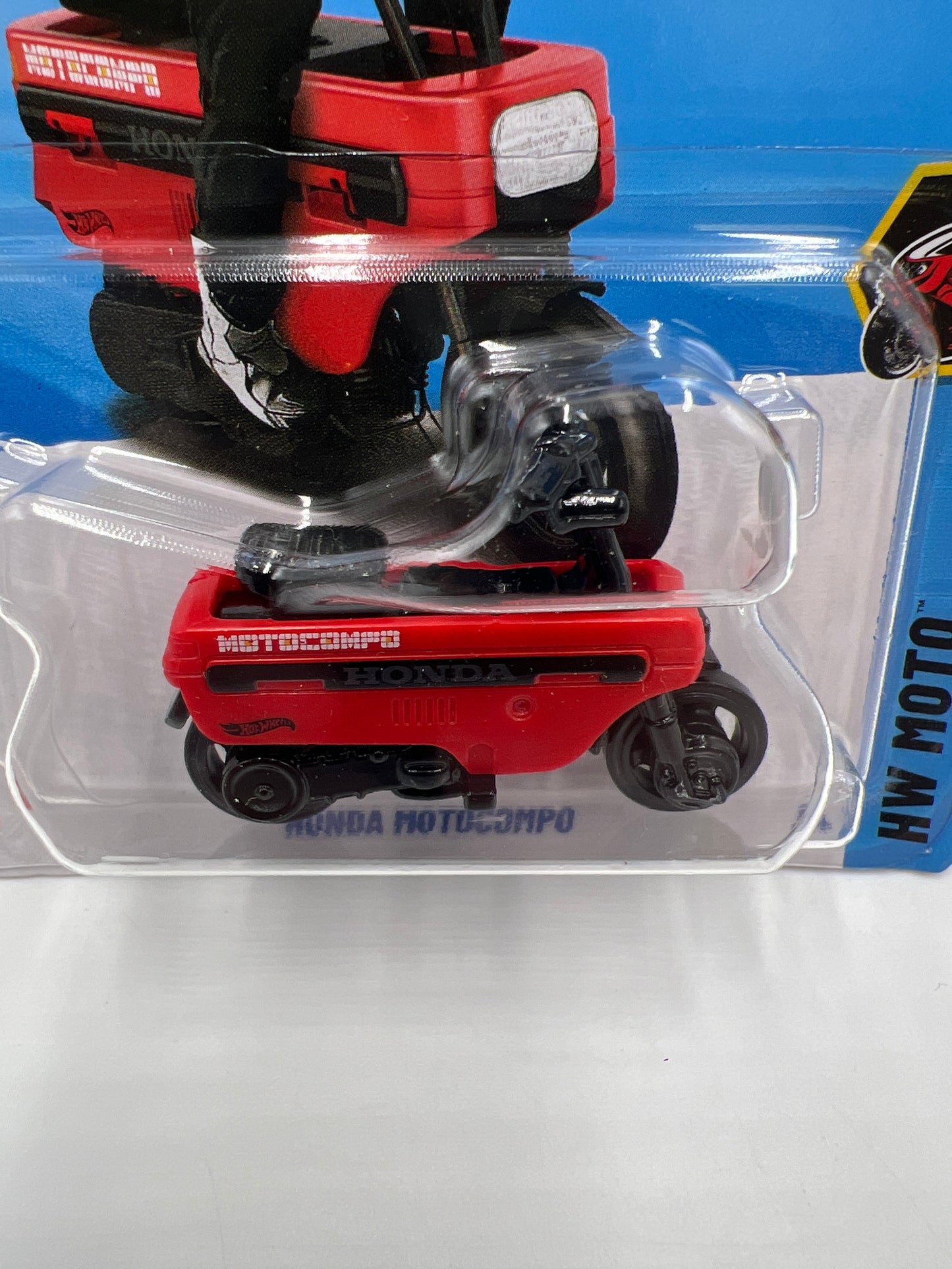 2025 Hot Wheels J Case HW Moto #181 Honda Motocompo Red 77H