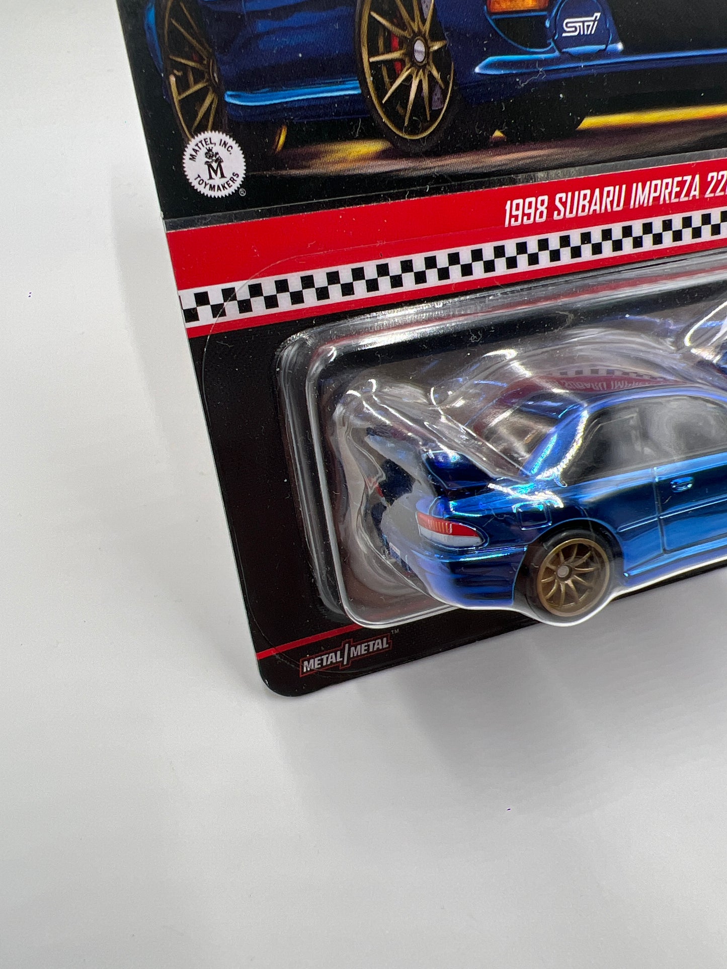 2025 Hot Wheels RLC Exclusive 1998 Subaru Impreza 22B-STi Version Blue W/Protector