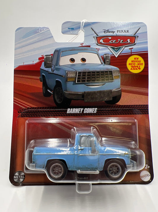 2024 Disney Pixar Cars Barney Cones Light Blue 137B