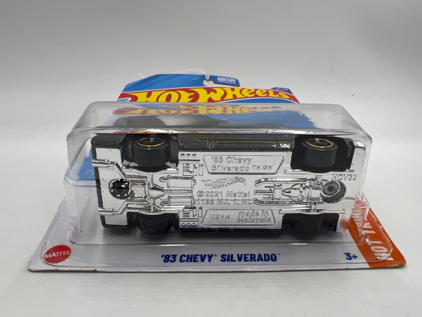 2025 Hot Wheels Q Case Hot Trucks #157 83 Chevy Silverado Dark Gray 16A