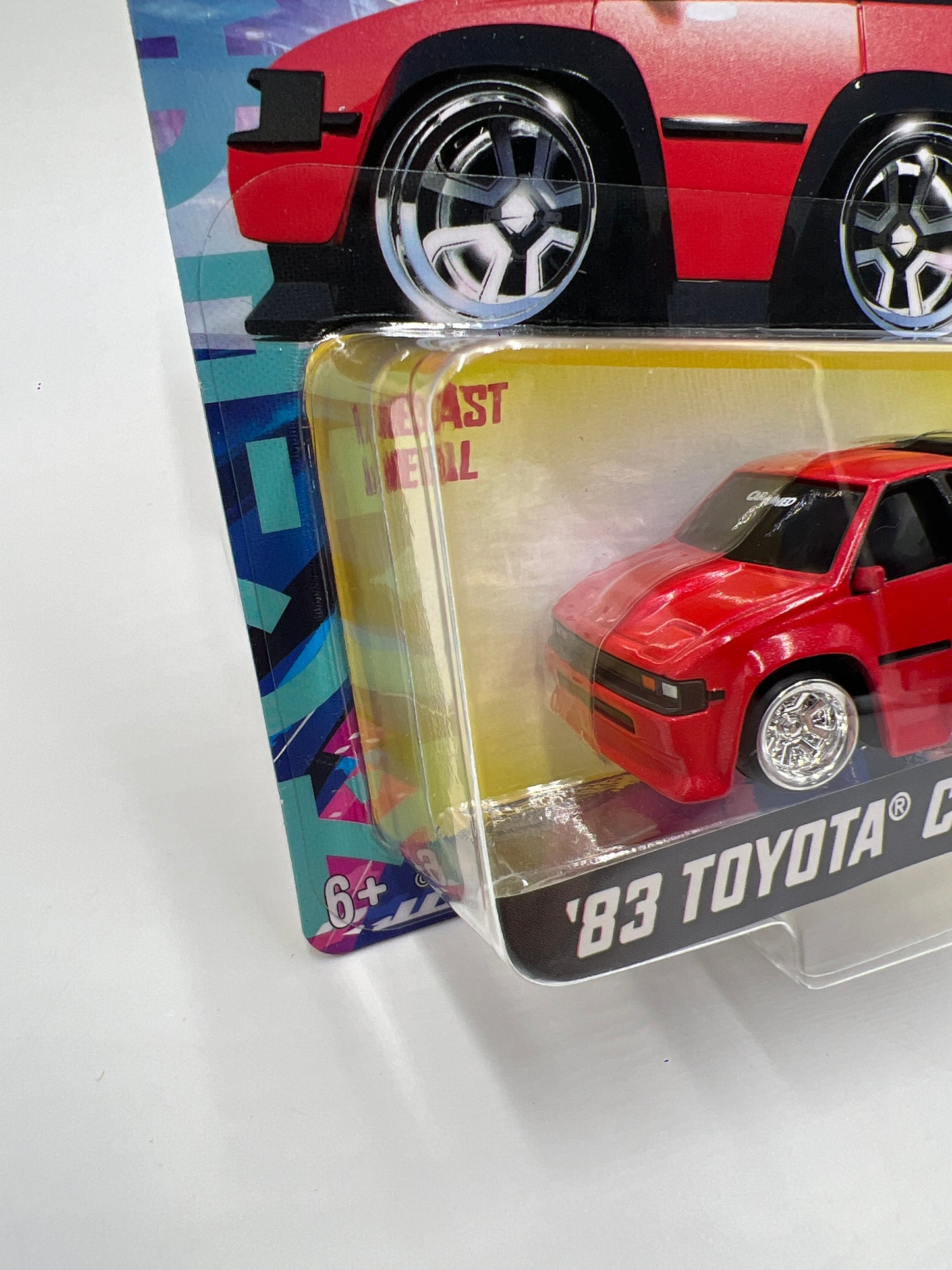 2025 MGA Car Tuned JDM Series 1 #3 83 Toyota Celica Red