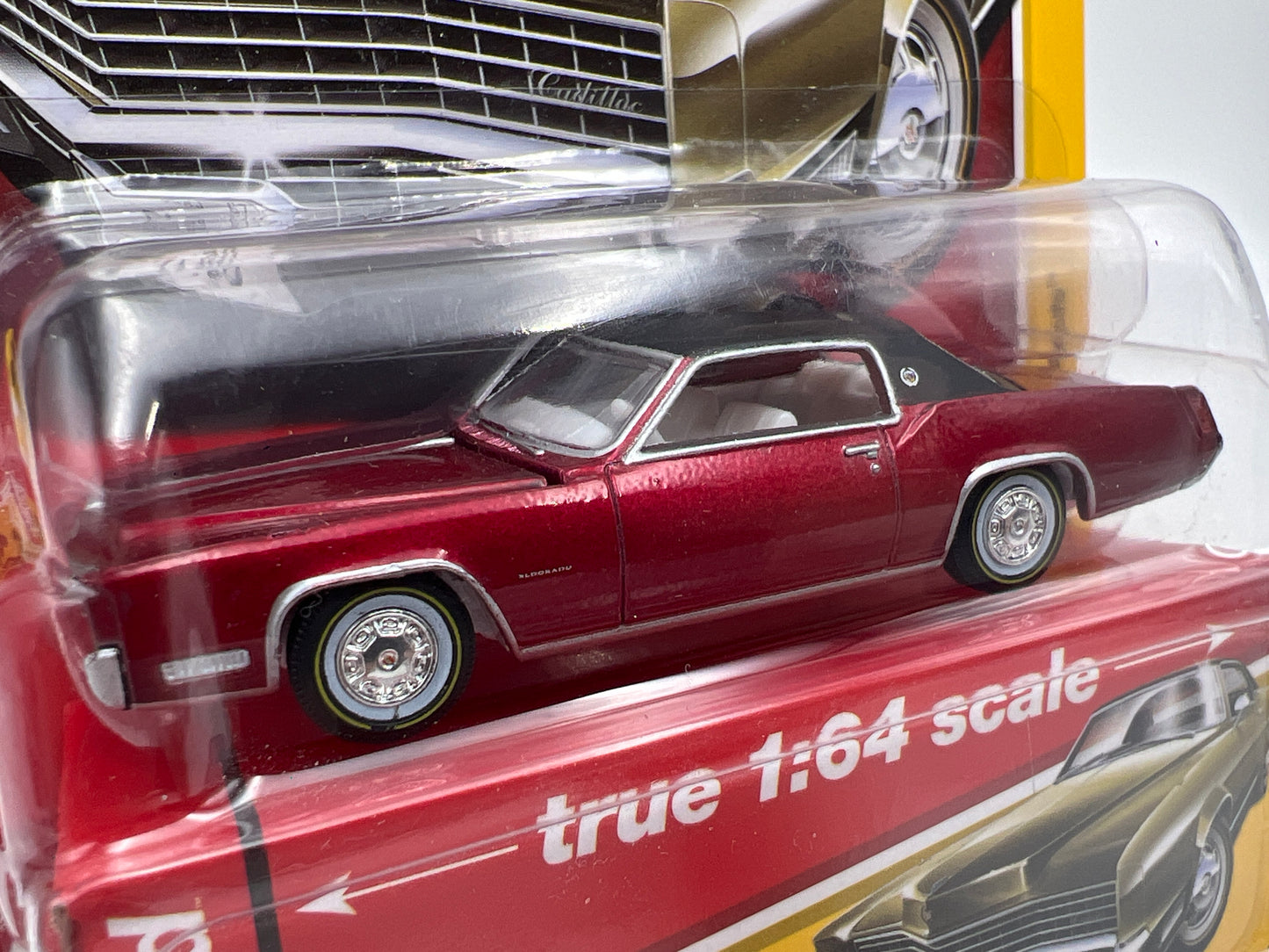 Auto World Ultra Red Chase Luxury Cruisers Release 1 Version B 1967 Cadillac Eldorado Red