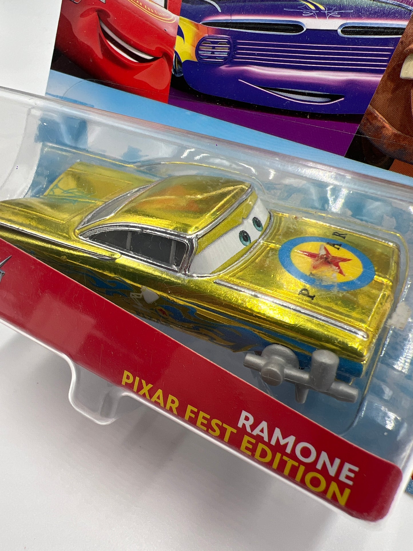 Disney Pixar Cars Pixar Fest Edition Ramone Gold 141B