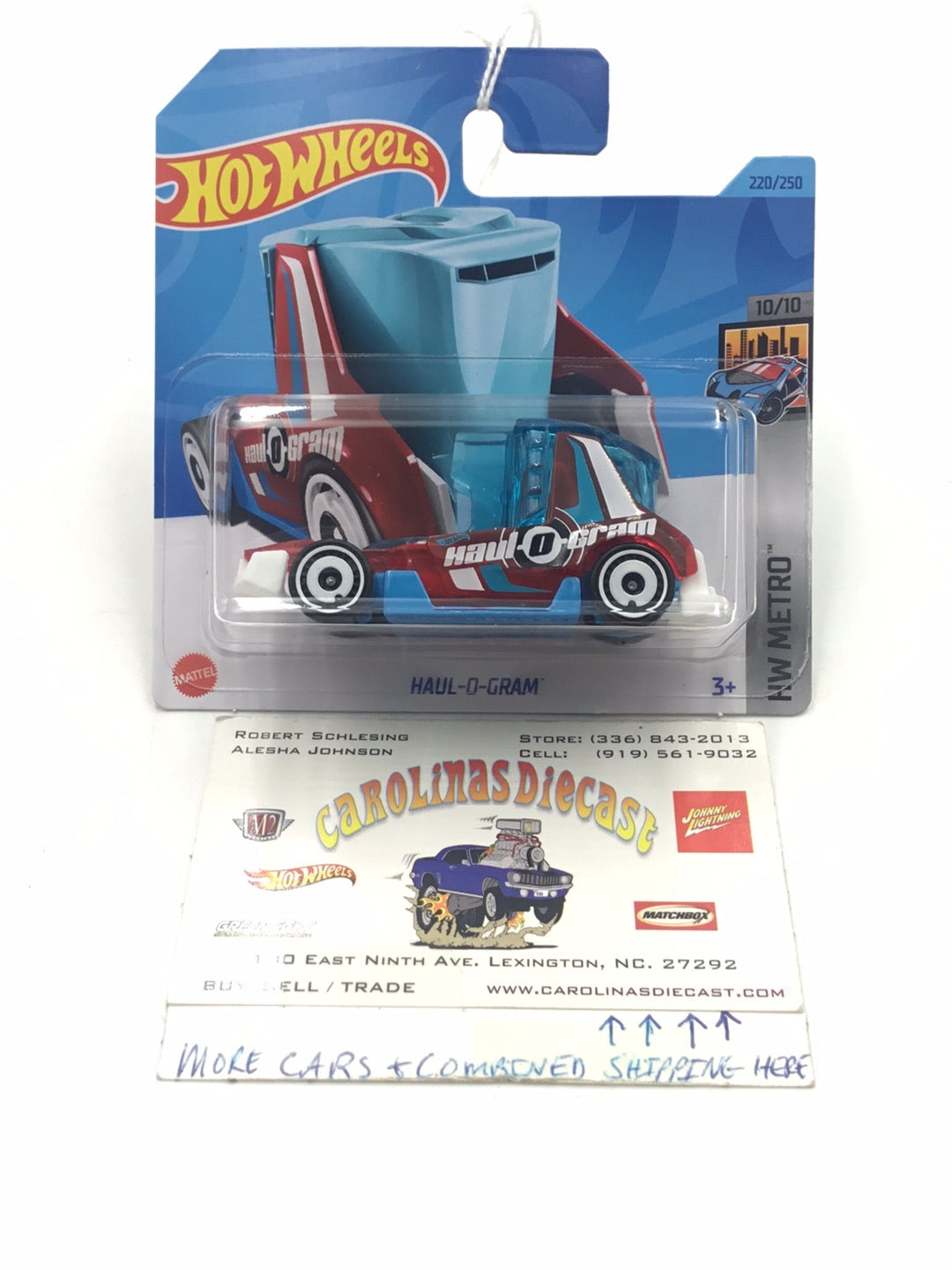 2023 hot wheels N Case Short Card #220 Haul o gram