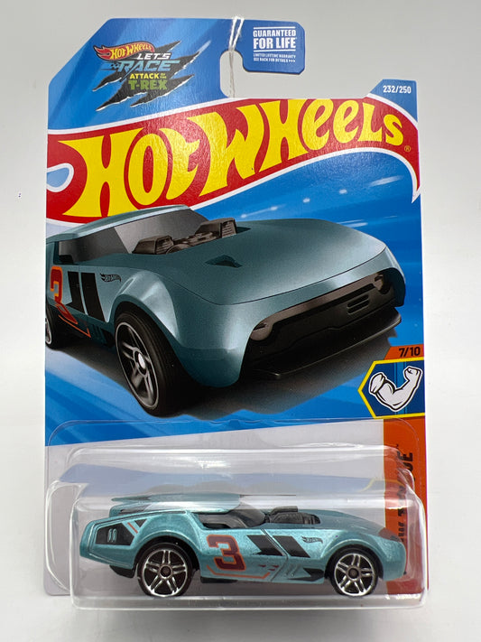 2026 Hot Wheels M Case #232 Slide-Burn Blue