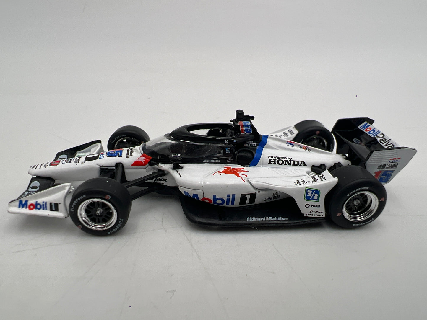 IXO Models 1/64 NTT Indycar Series Graham Rahal #15 Mobil 1