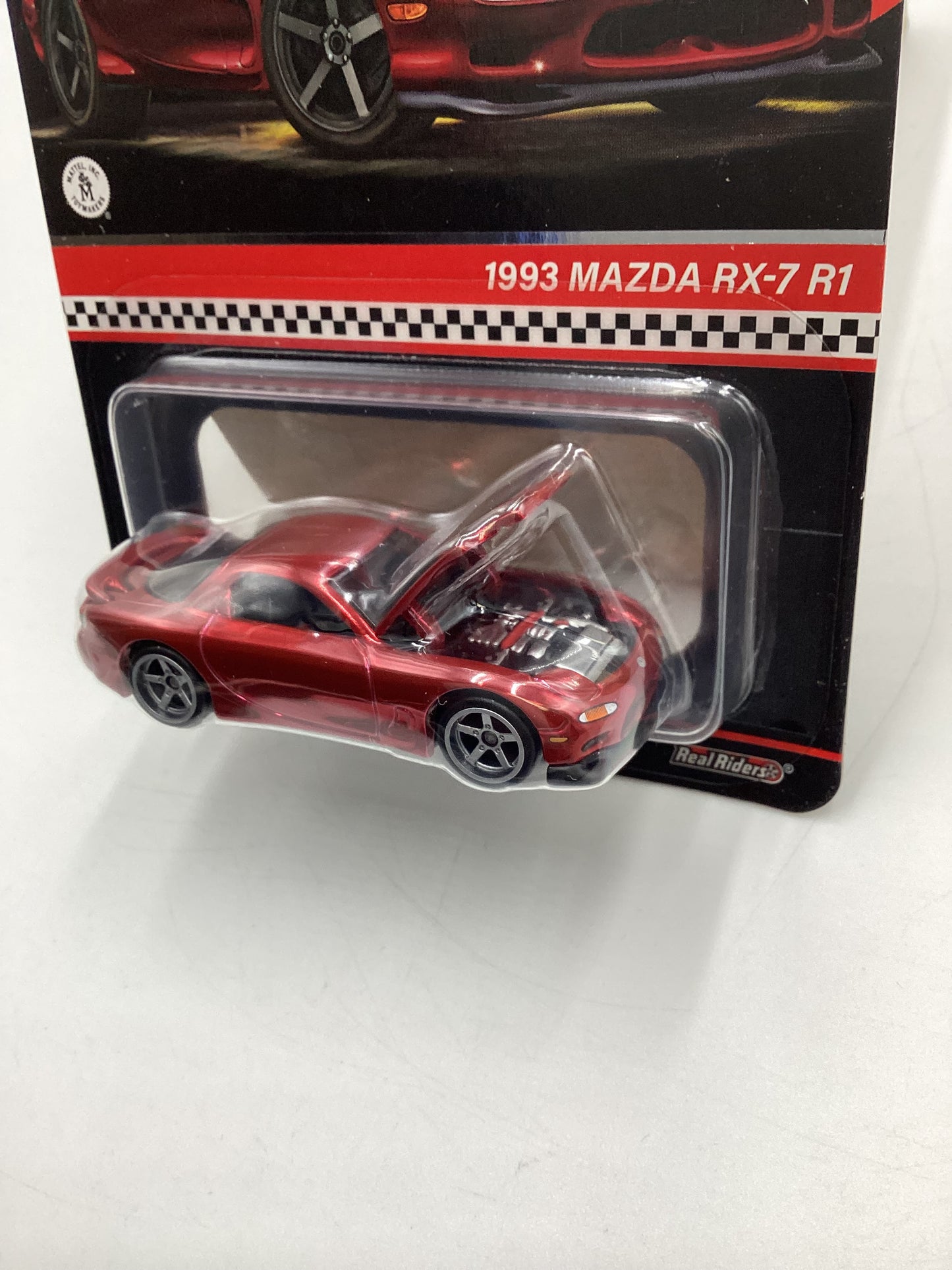 2024 Hot Wheels RLC 1993 Mazda RX-7 R1 Red with protector