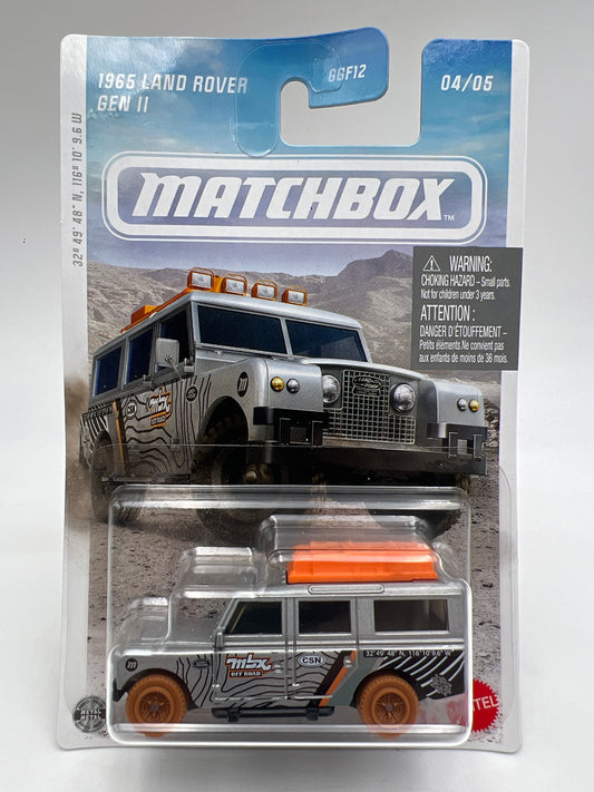2026 Matchbox Off Road Rally #4 1965 Land Rover Gen II Silver 165B
