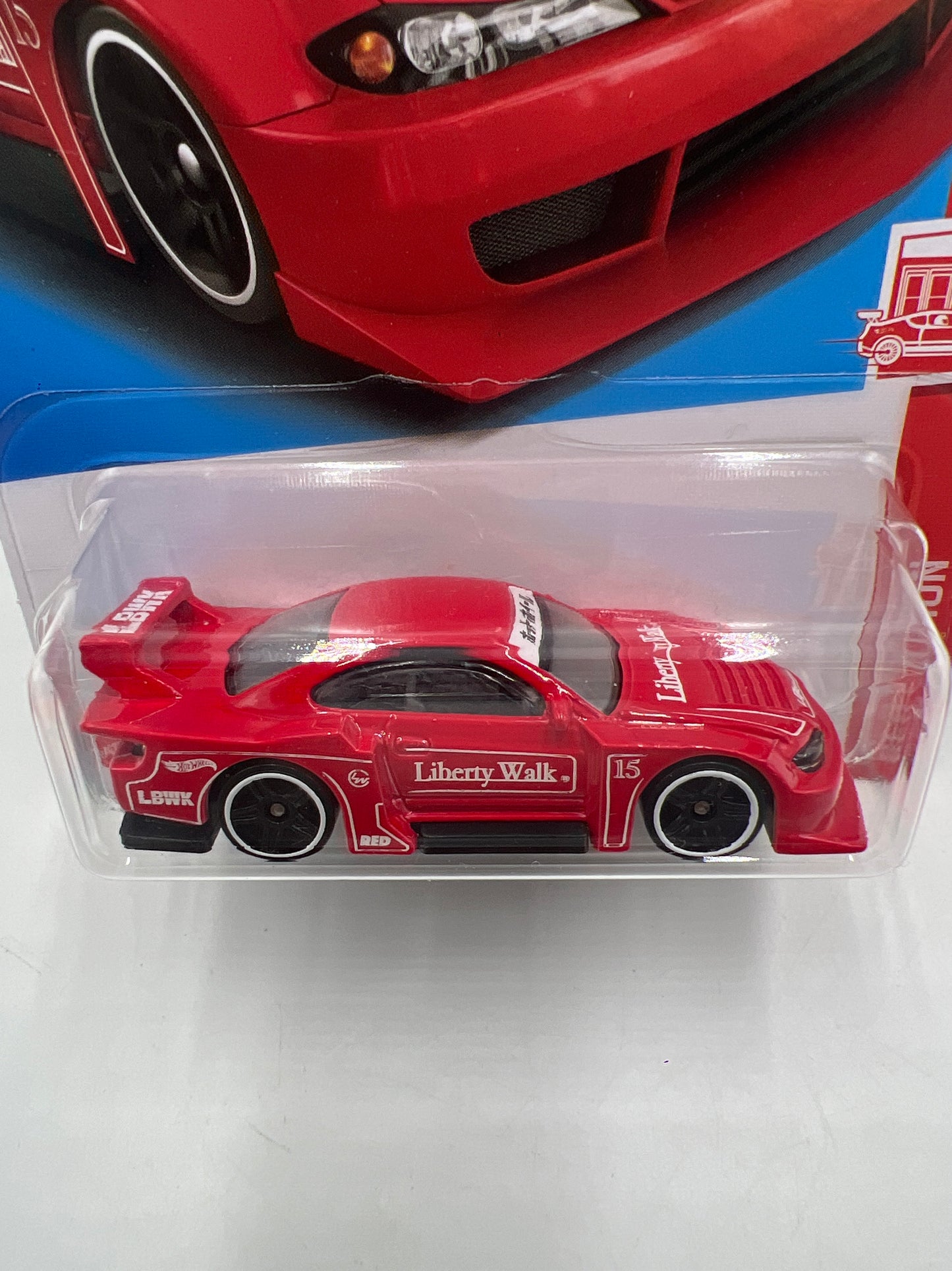 2023 Hot Wheels Red Edition #17 LB Super Silhouette Nissan Silvia Factory Sealed W/Protector