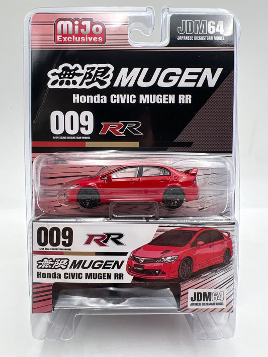 Hobby Japan JDM64 MiJo Exclusives Mugen Honda Civic RR FD2 Red