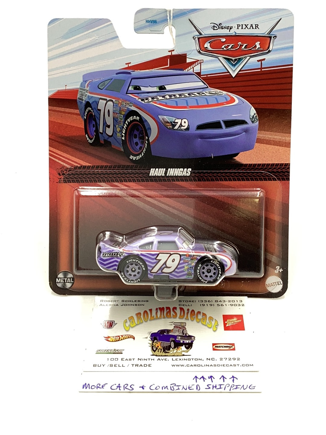 Pixar Cars Haul Inngas 138D