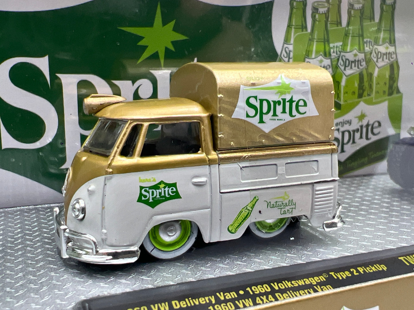 2025 M2 Machines Auto Haulers Coca Cola Sprite 1960 VW Delivery Van/Type 2 Pickup/4x4 Delivery Van TW39