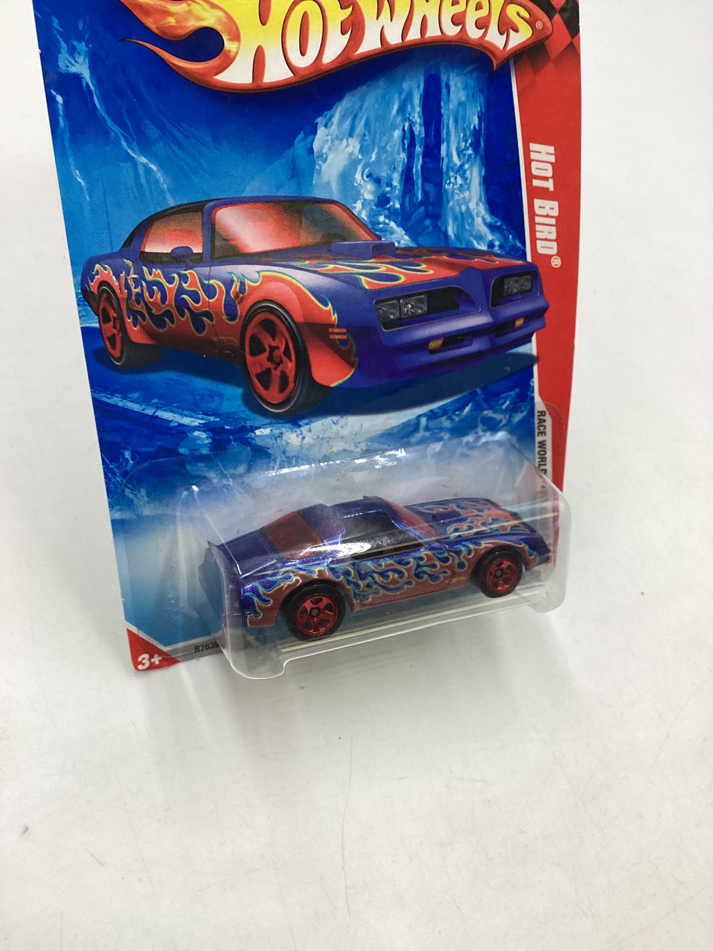 2010 Hot Wheels #210 Blue Hot Bird 45D