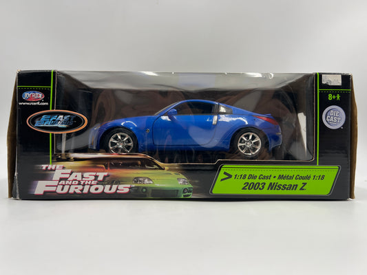 Joyride 1/18 Fast & Furious 2003 Nissan Z Blue VHTF