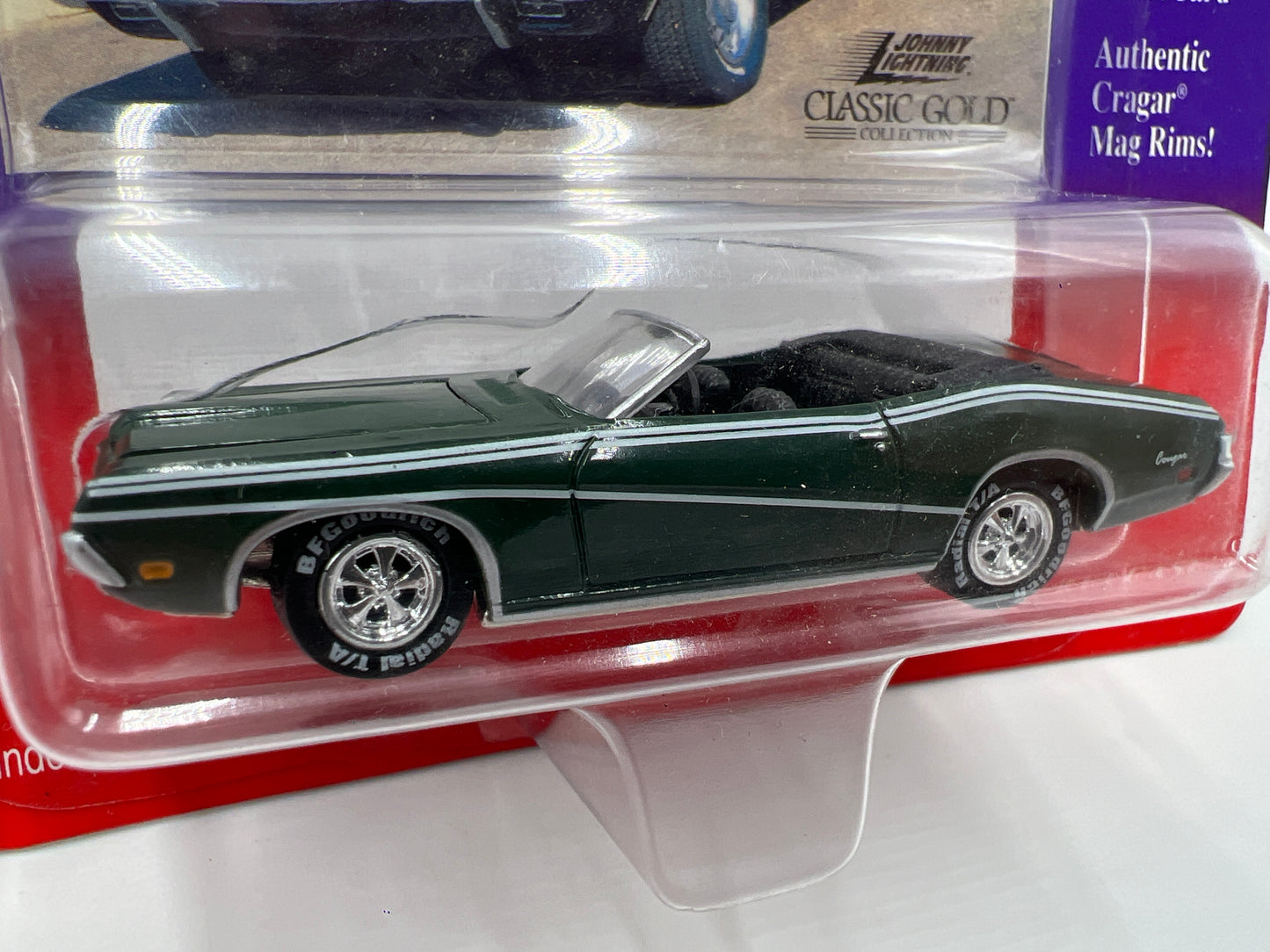 Johnny Lightning Classic Gold Collection 1969 Mercury Cougar Green 219C
