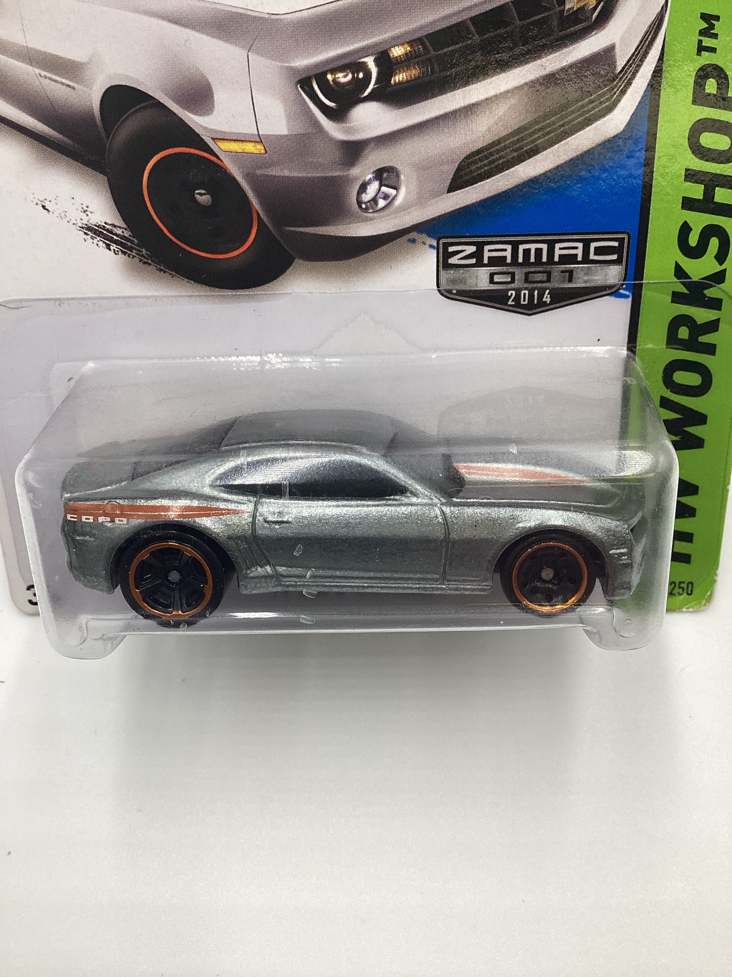 2014 Hot Wheels Zamac 001 #229 14 Copo Camaro