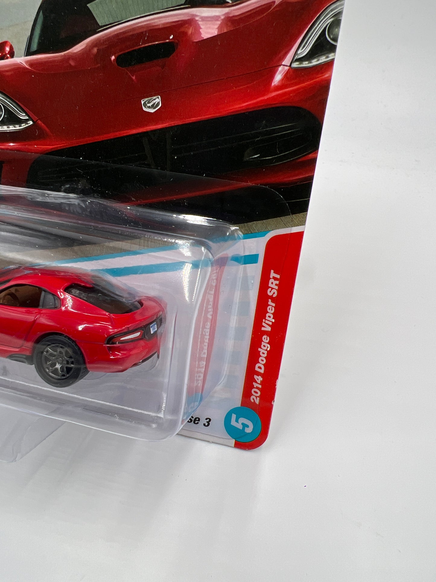 Johnny Lightning Classic Gold Release 3 Version A 2014 Dodge Viper SRT Red 229A