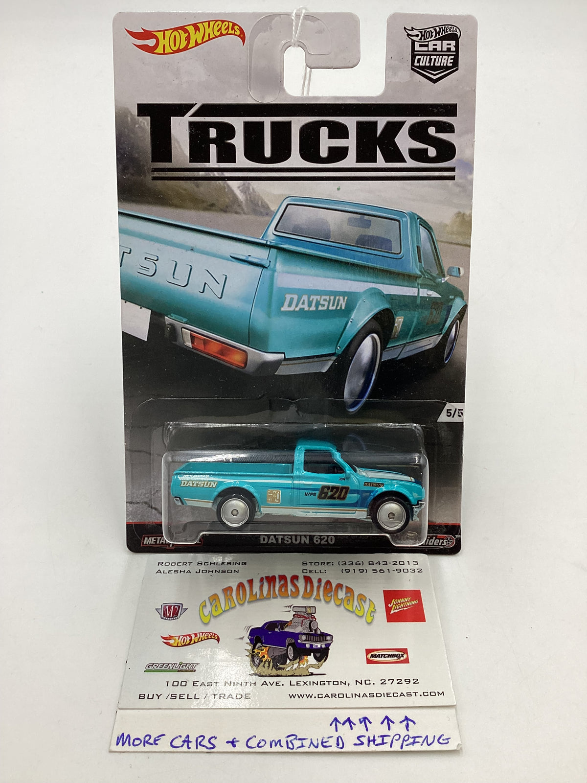 2016 Hot Wheels Car Culture Trucks #5 Datsun 620 244N