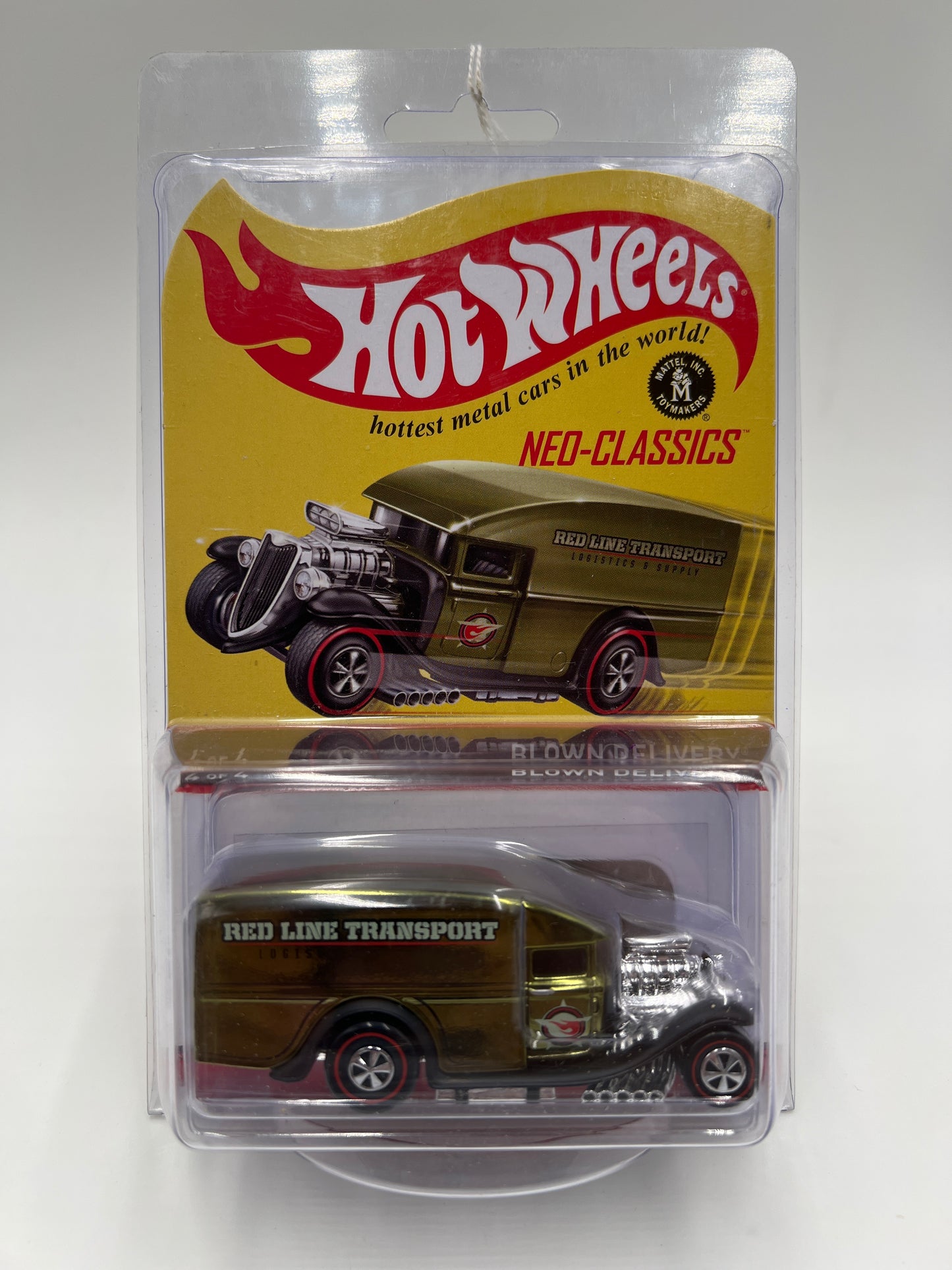 2013 Hot Wheels RLC Neo-Classics Series 12 #4 3317/4500 Blown Delivery Green W/Protector